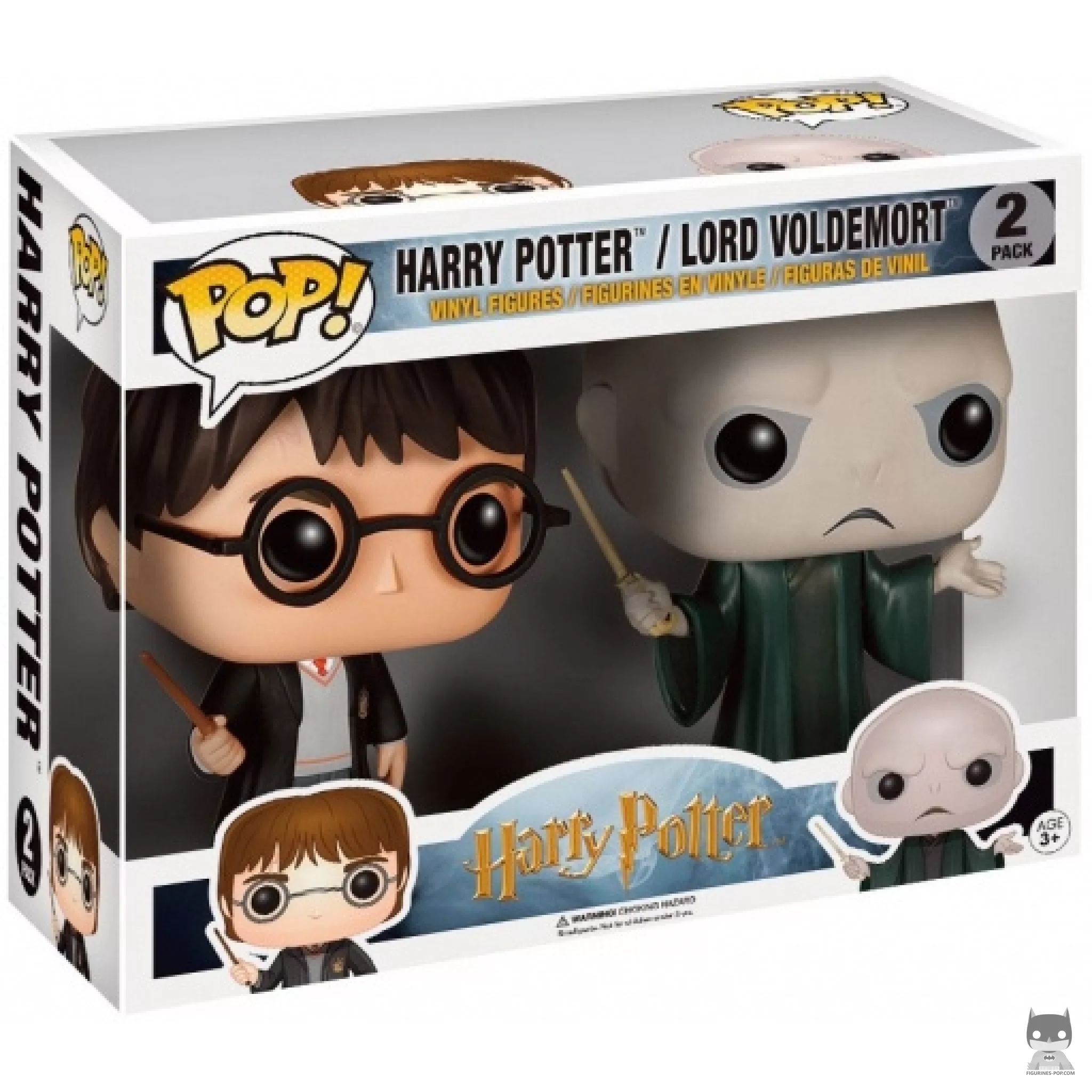 Figurine Funko POP Harry Potter & Lord Voldemort avec boîte