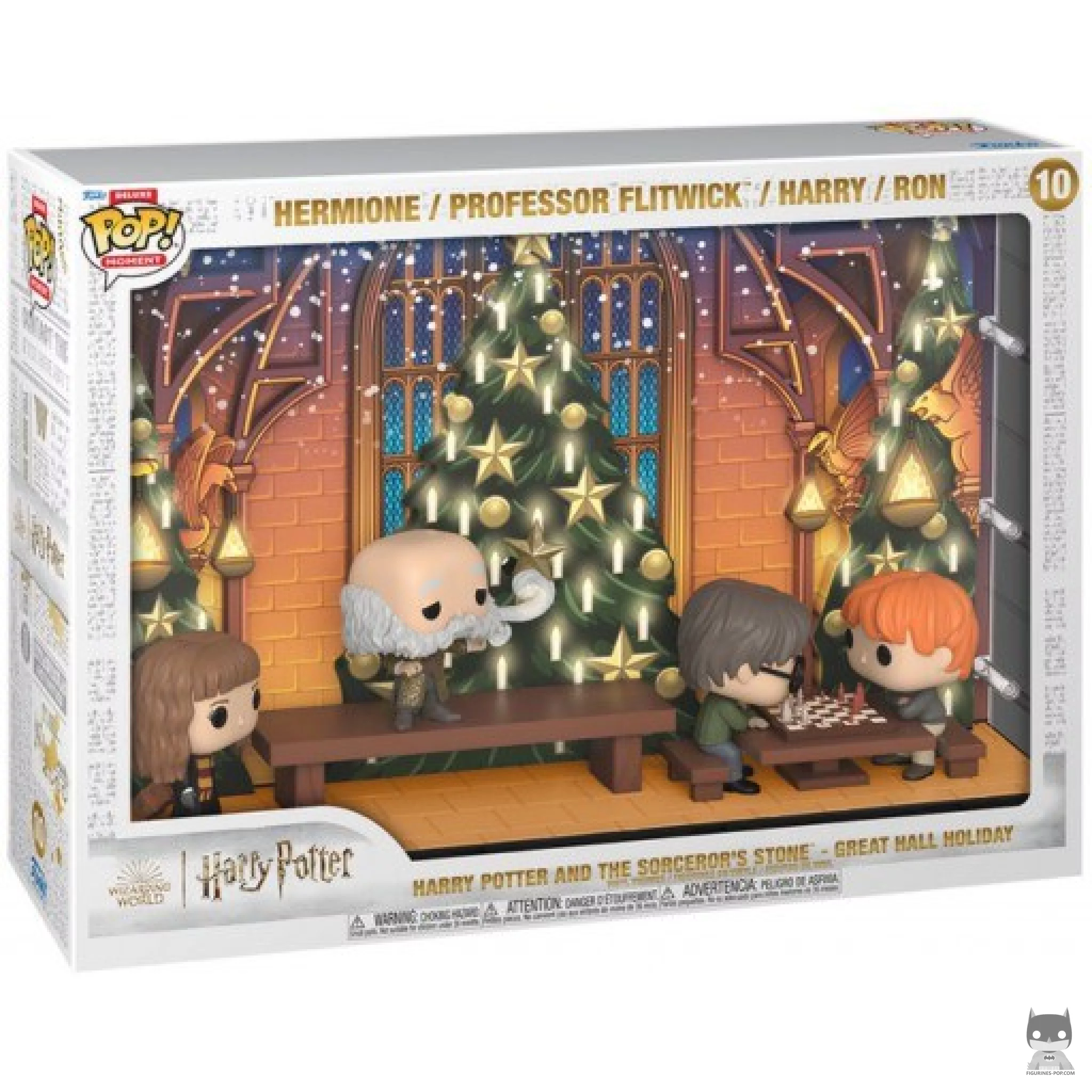 Figurine Funko POP Harry Potter à l'École des Sorciers - Hall à Noël avec boîte