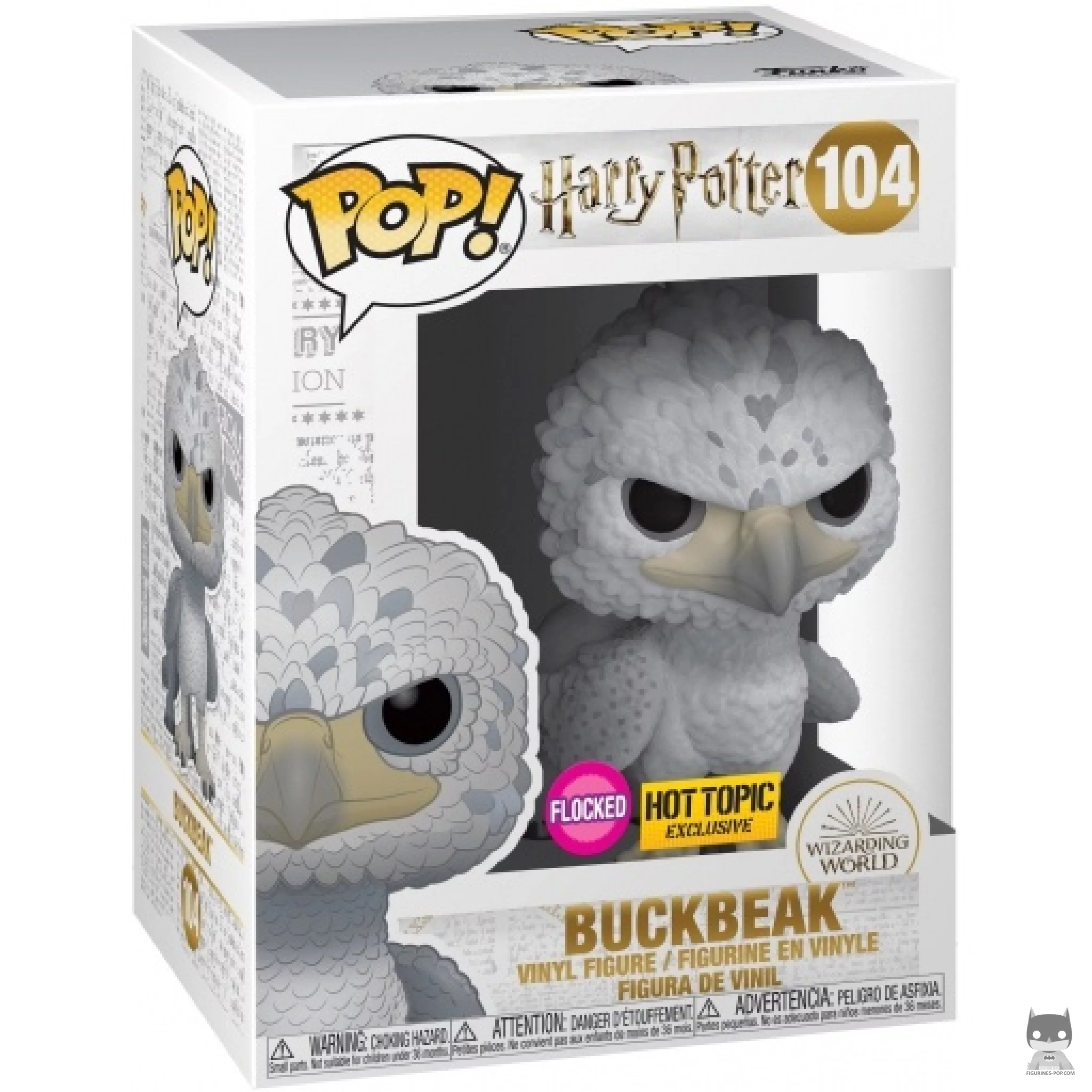 Figurine Funko POP Hippogriffe (Flocked) avec boîte