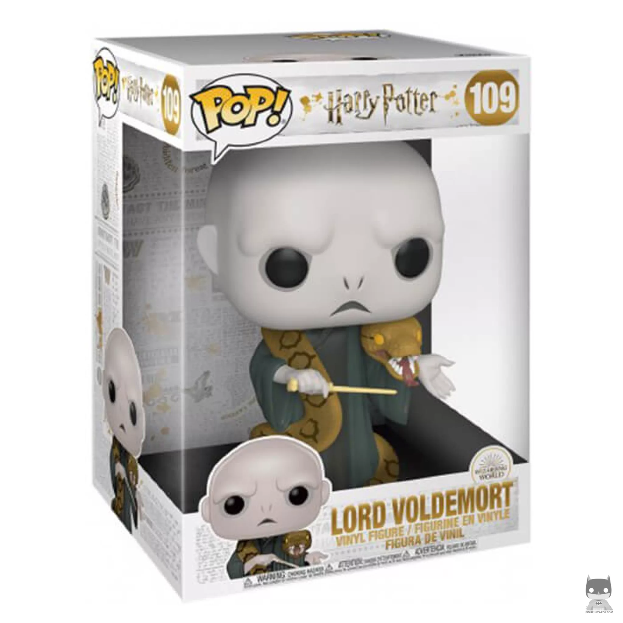 Figurine Funko POP Lord Voldemort (Supersized 10'') avec boîte