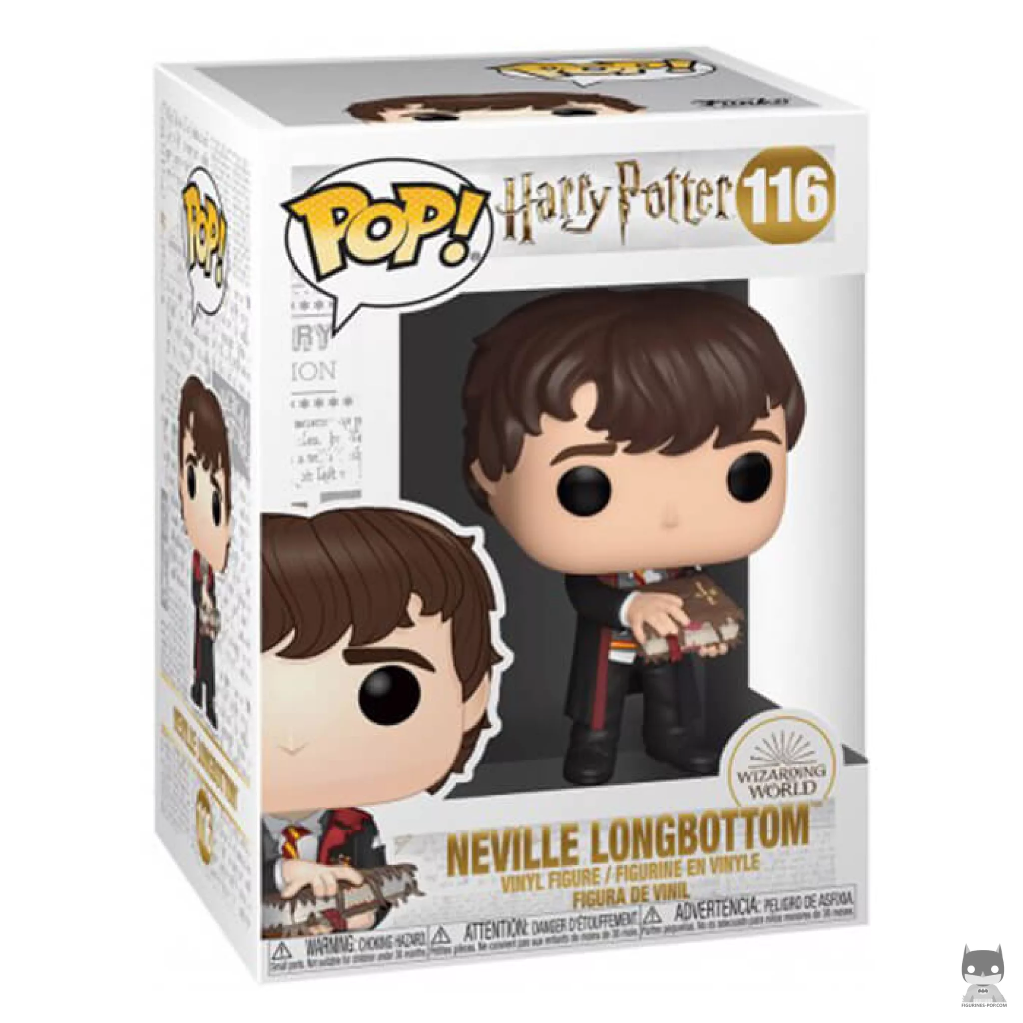 Figurine Funko POP Neville Londubat avec le Livre Monstre avec boîte