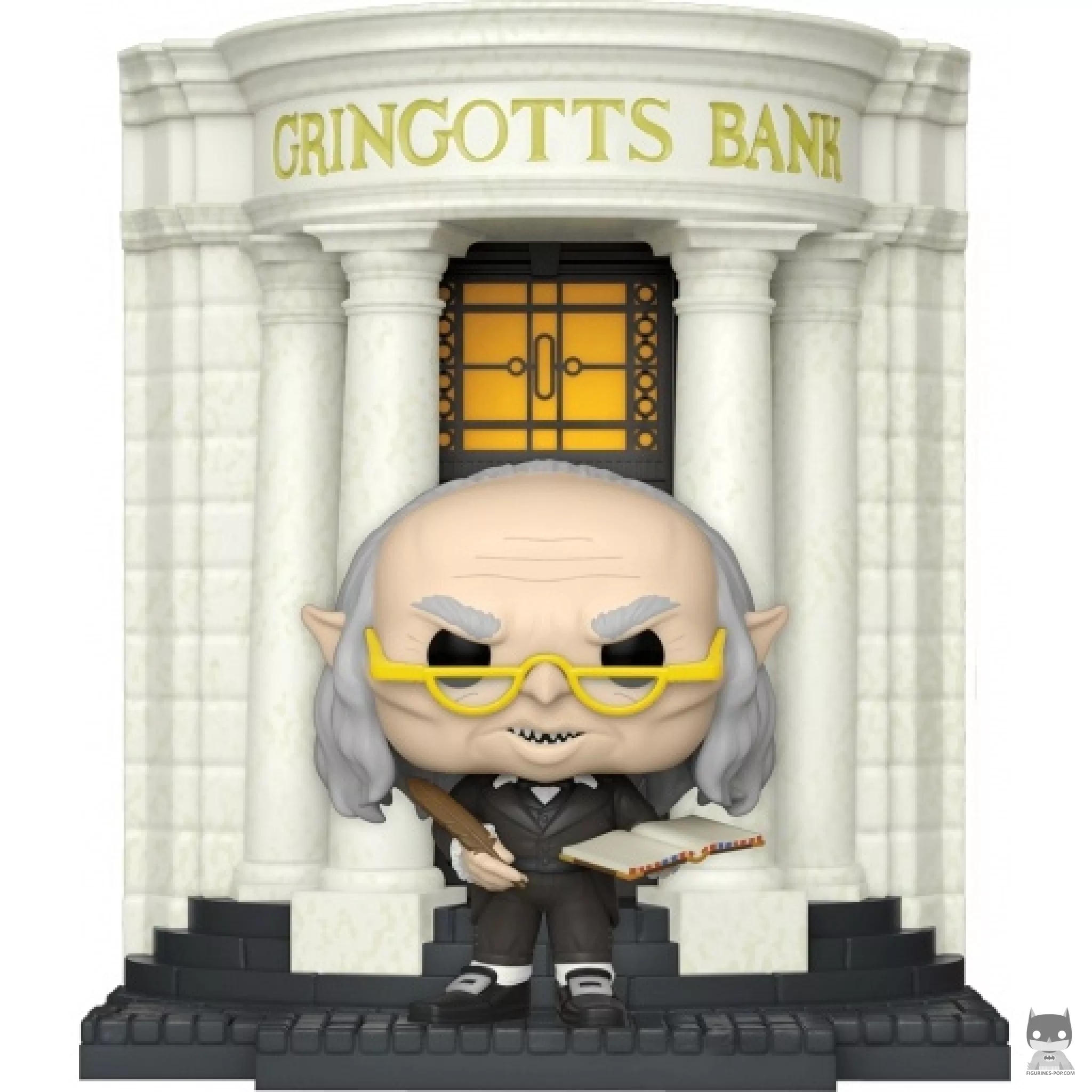 Figurine Funko POP Gripsec devant Banque Gringotts (Chemin de Traverse) (Harry Potter)