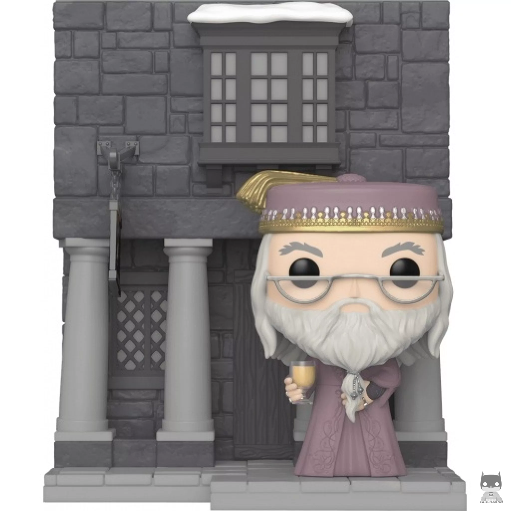 Figurine Funko POP Albus Dumbledore devant la Tête de Sanglier (Pré-au-Lard) (Harry Potter)