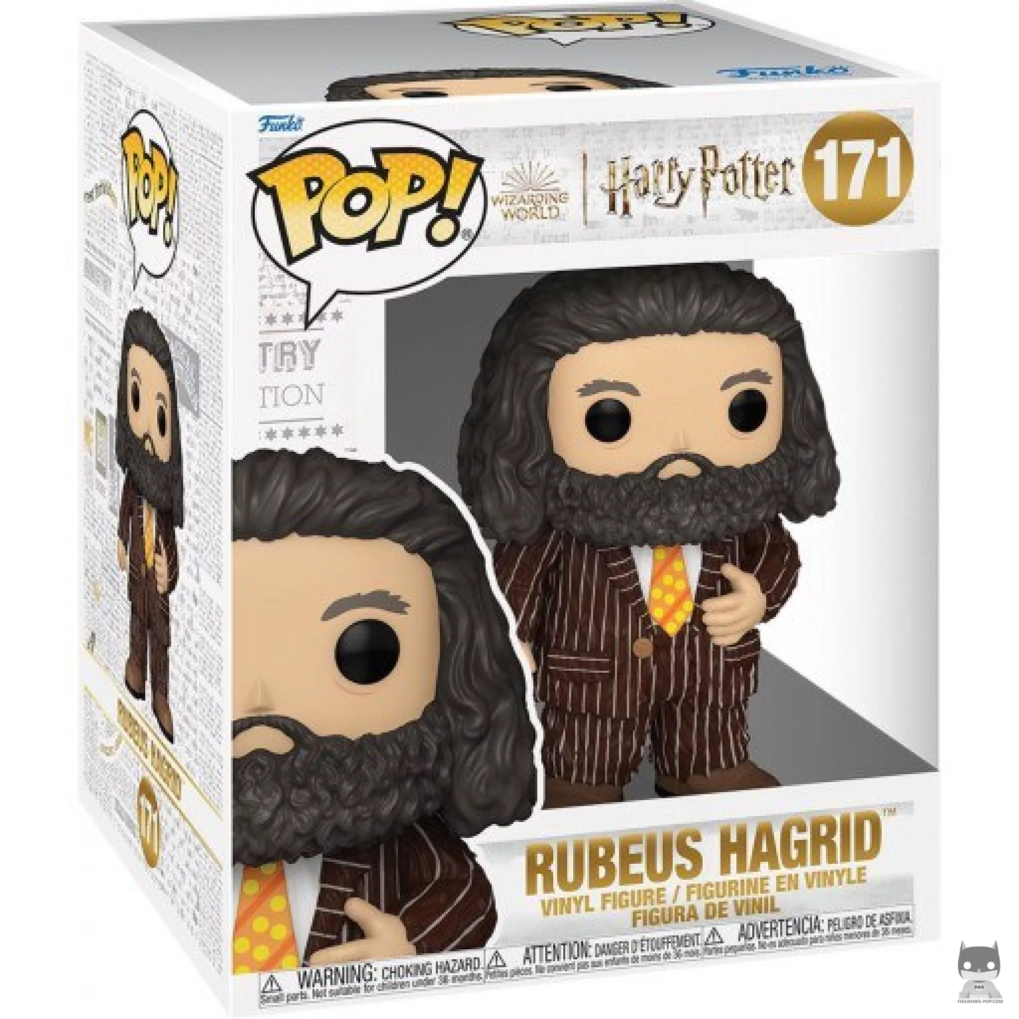 Figurine Funko POP Rubeus Hagrid en Costume (SuperSized) avec boîte