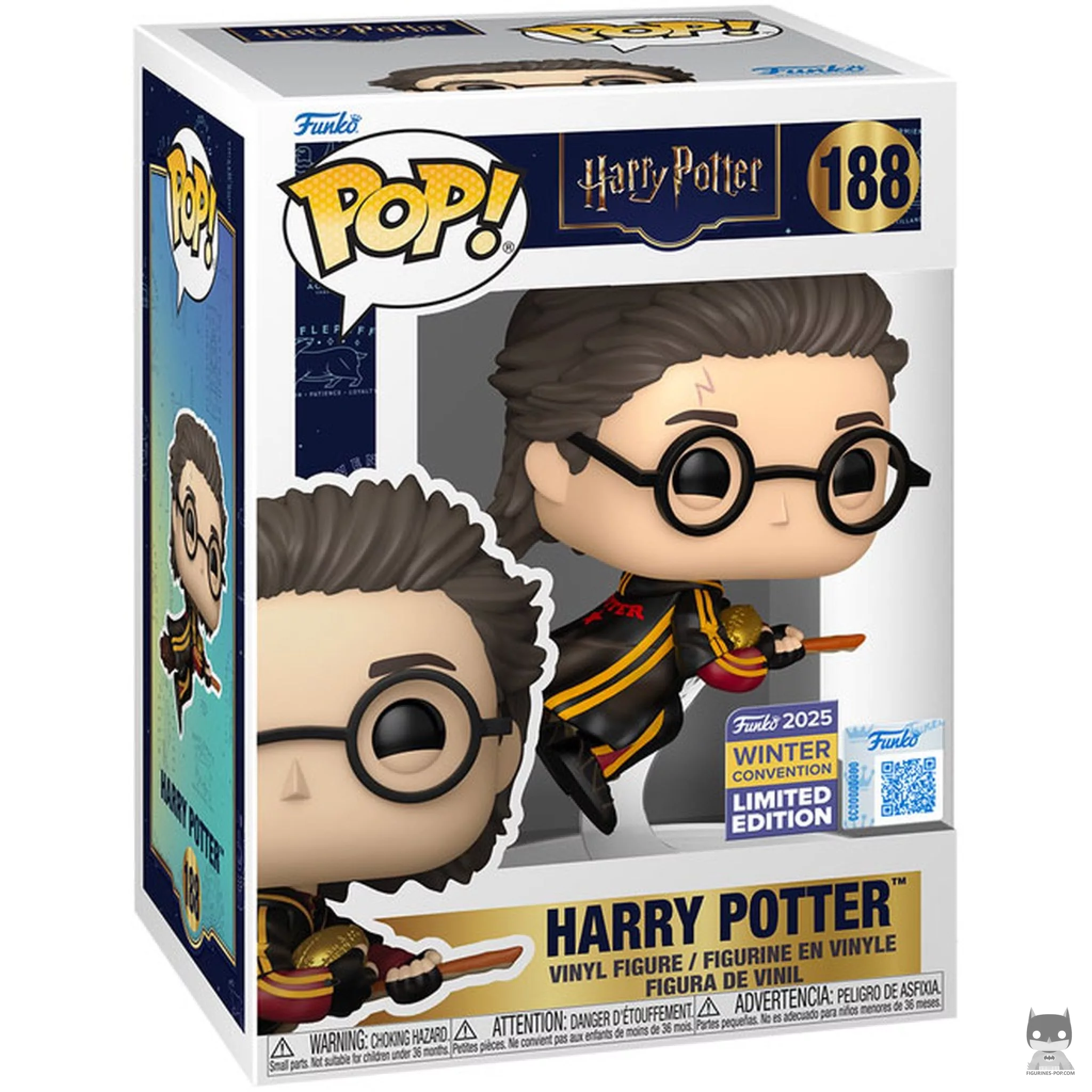 Figurine Funko POP Harry Potter (Quidditch) avec boîte