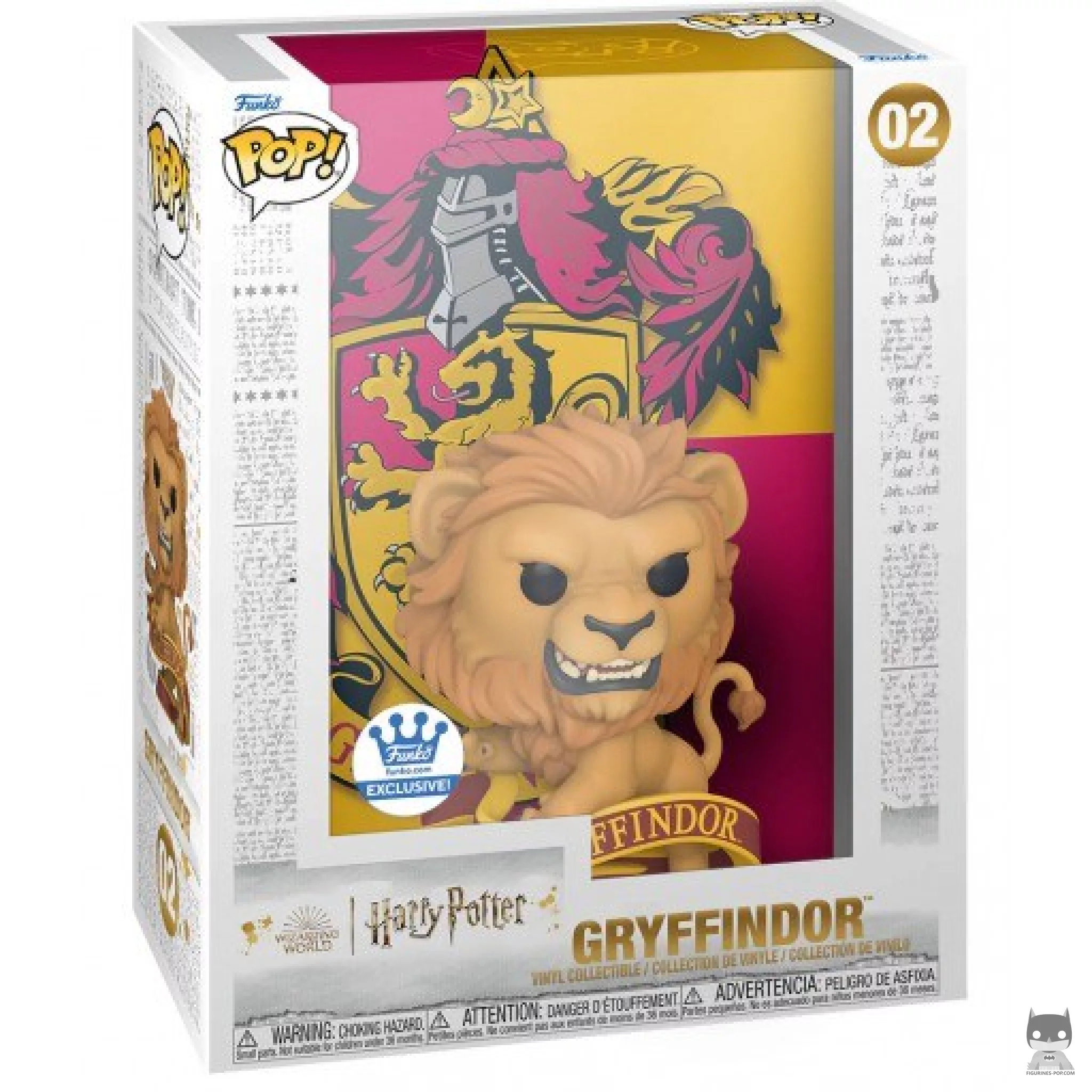 Figurine Funko POP Maison Gryffondor avec boîte