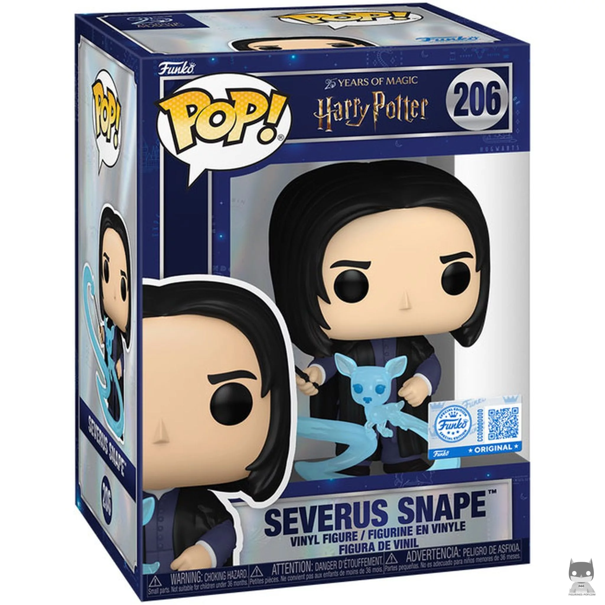 Figurine Funko POP Severus Rogue avec son Patronus (Biche) avec boîte