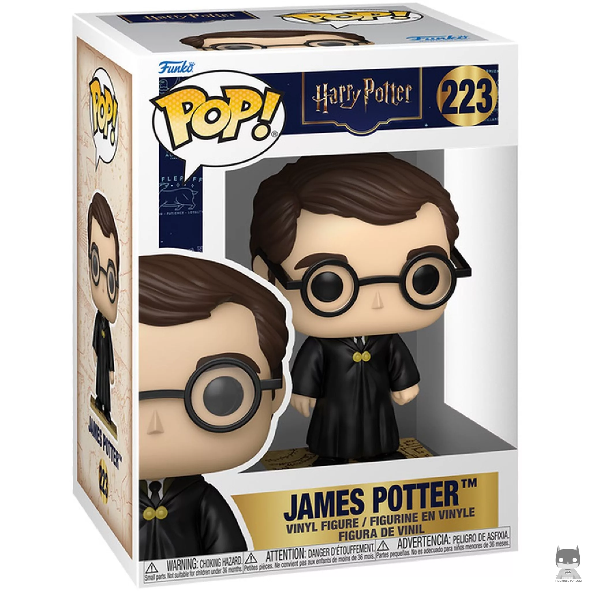 Figurine Funko POP James Potter (Carte du Maraudeur) avec boîte