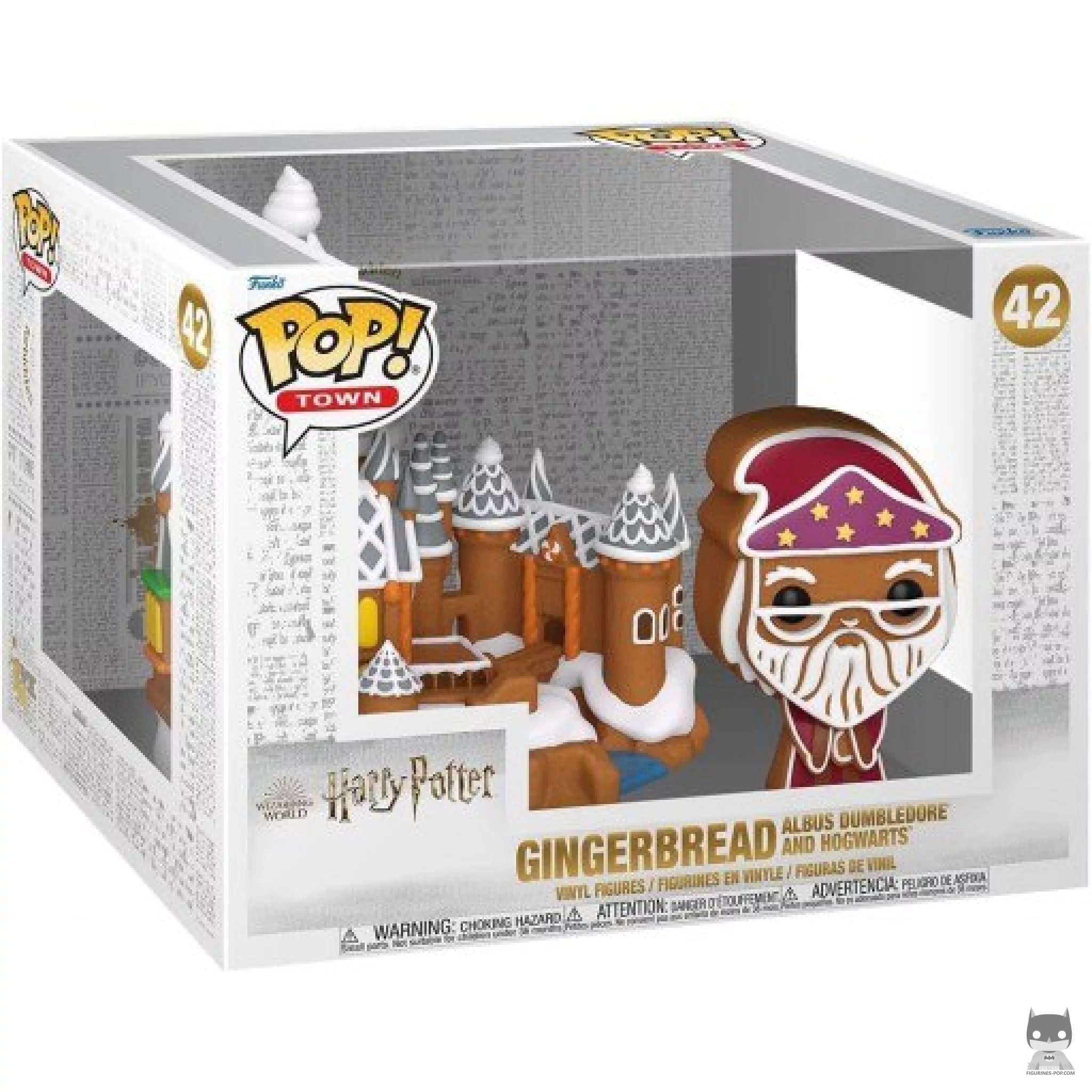 Figurine Funko POP Albus Dumbledore avec Poudlard Pain d'Épices avec boîte