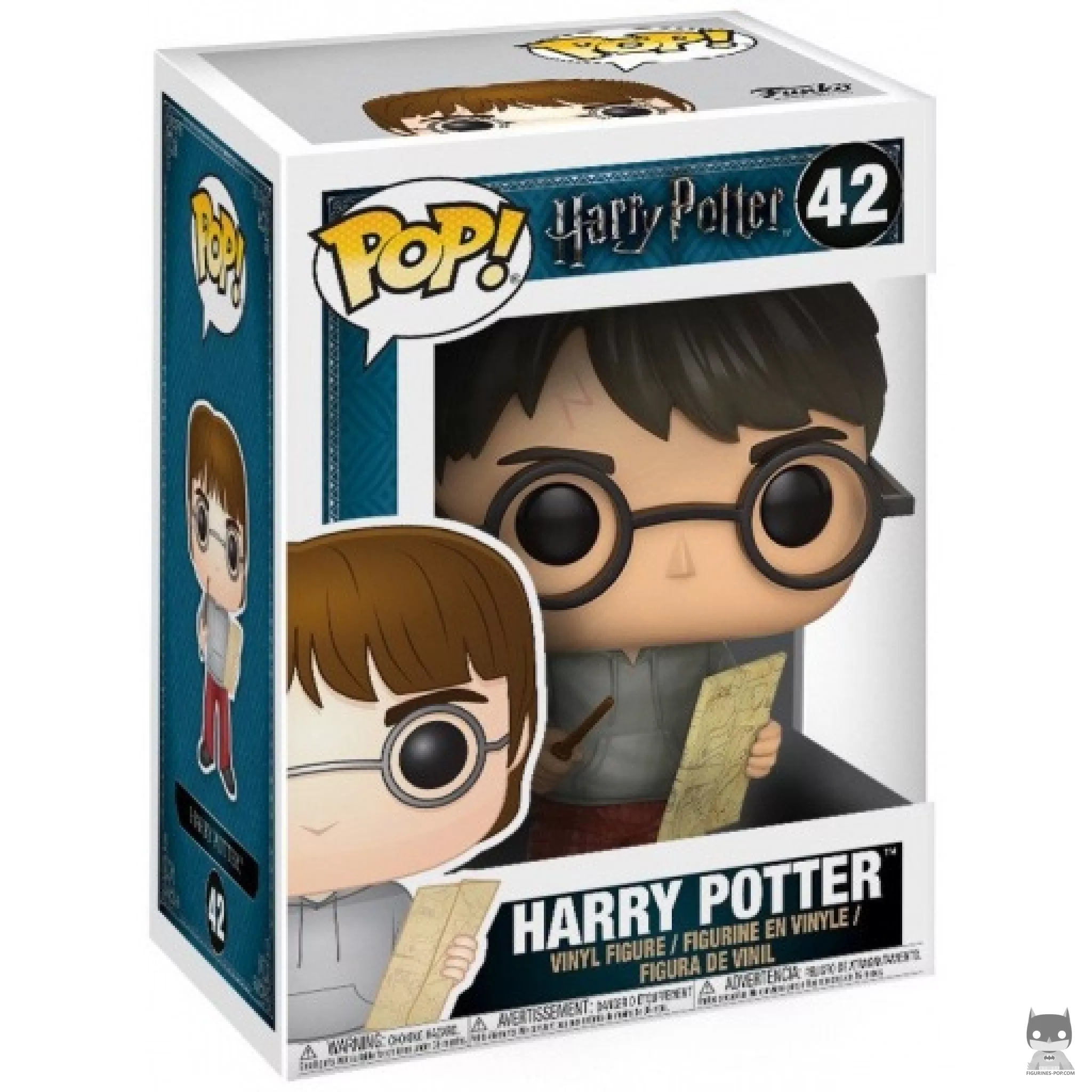 Figurine Funko POP Harry Potter avec Carte du Maraudeur avec boîte