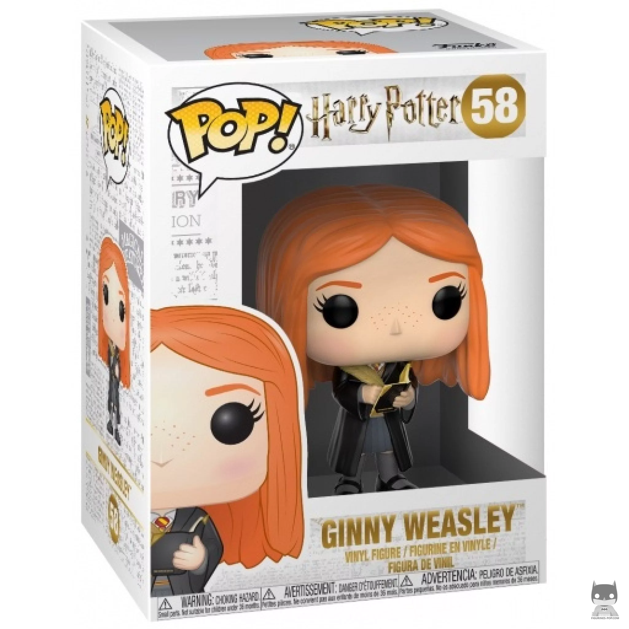 Figurine Funko POP Ginny Weasley  avec le Journal intime de Tom Jedusor avec boîte