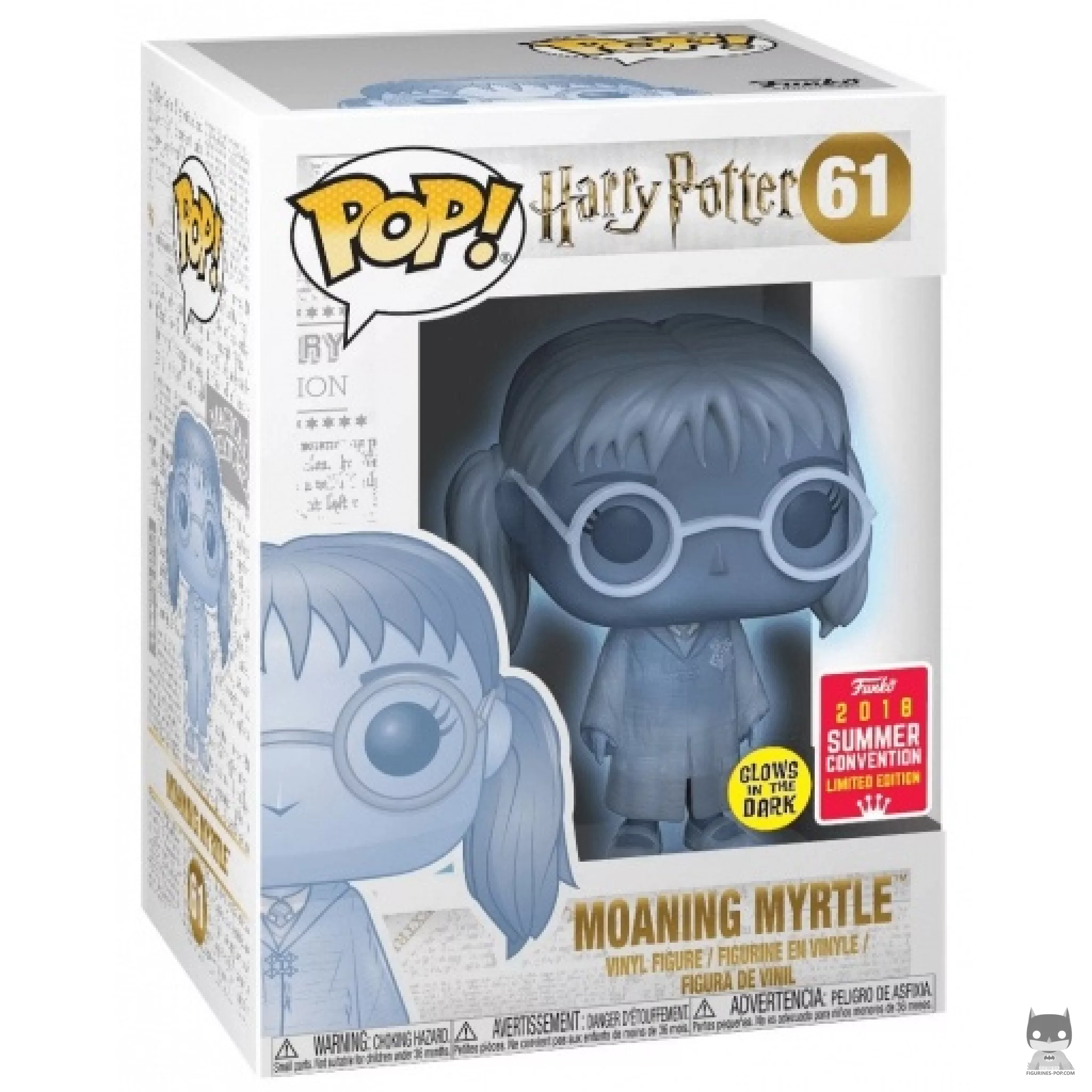 Figurine Funko POP Mimi Geignarde (Translucent & Glow in the Dark) avec boîte