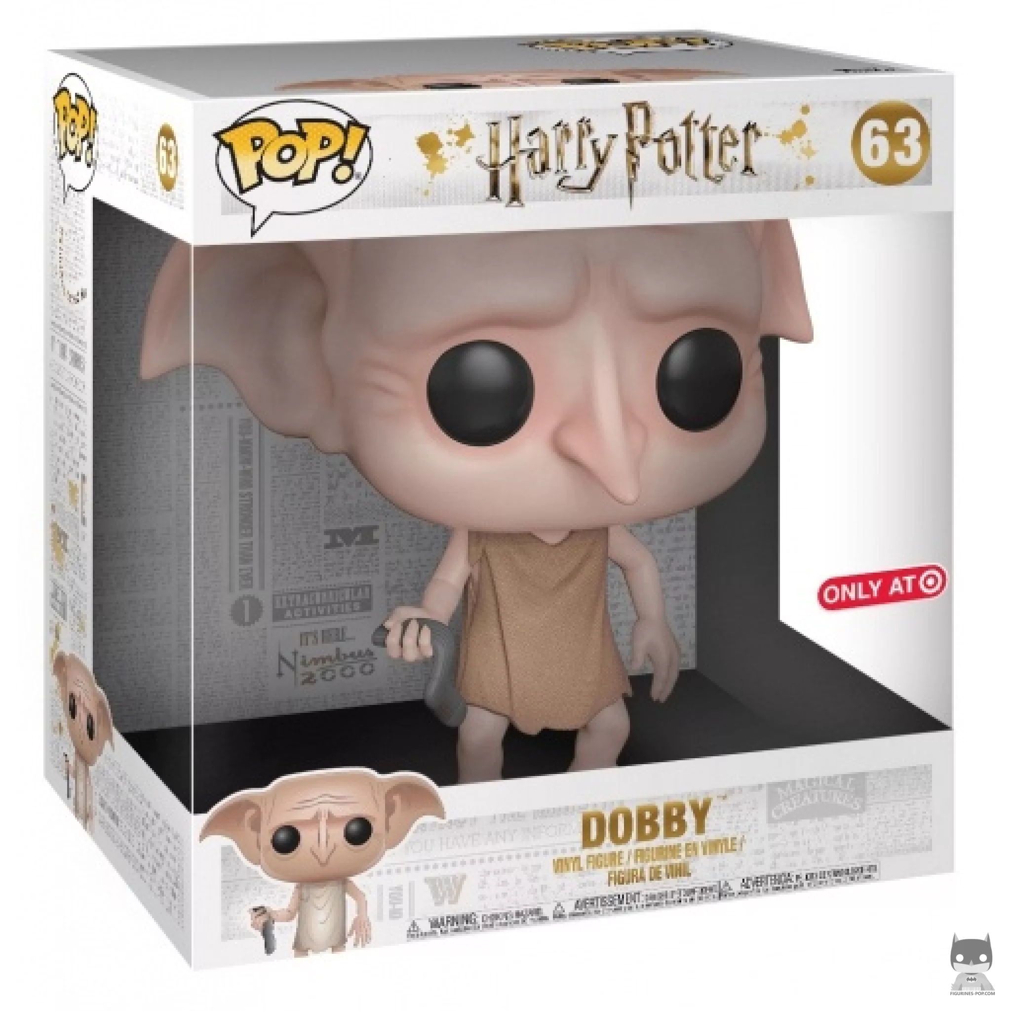 Figurine Funko POP Dobby (Supersized 10'') avec boîte