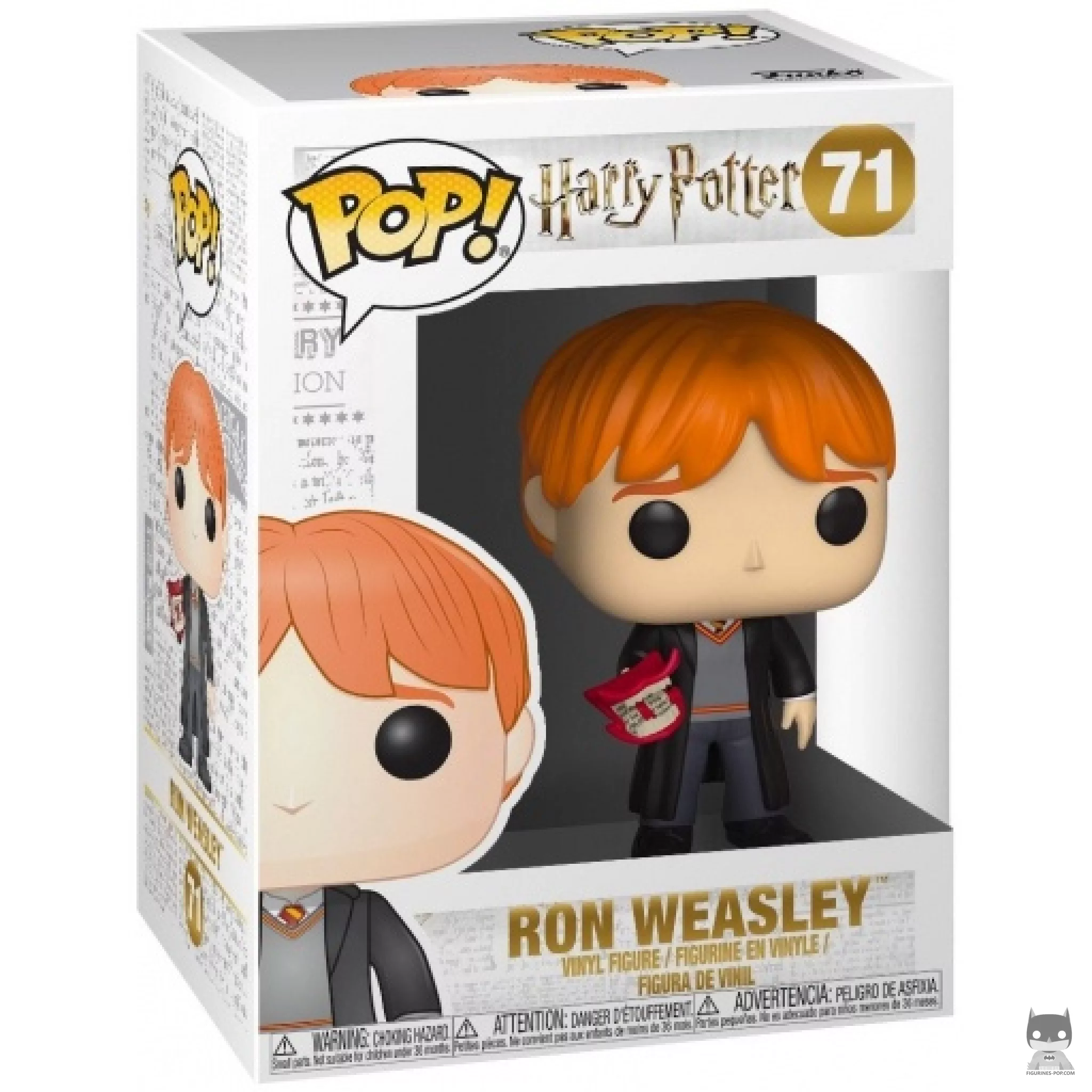 Figurine Funko POP Ron Weasley avec Beuglante avec boîte