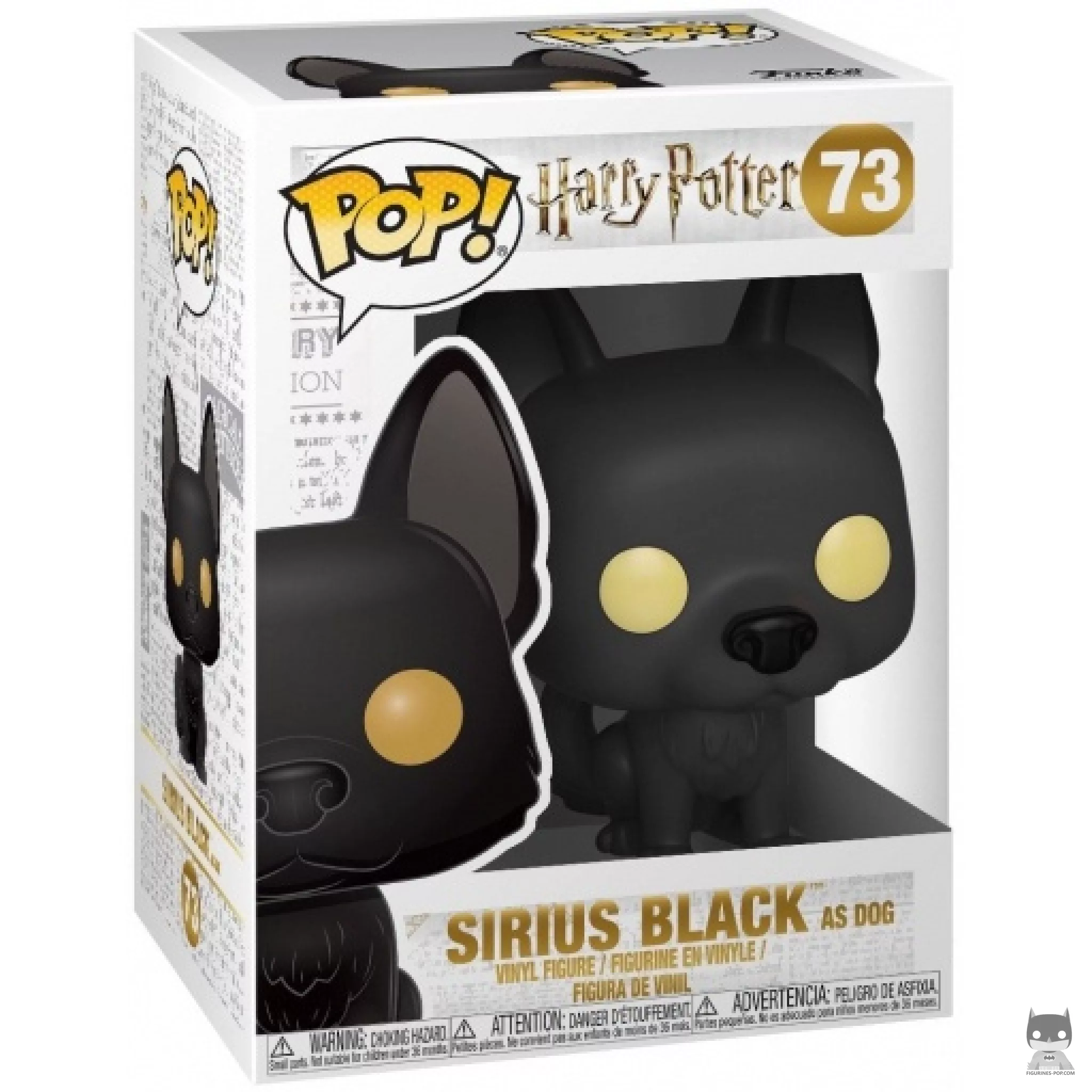 Figurine Funko POP Sirius Black en Chien avec boîte