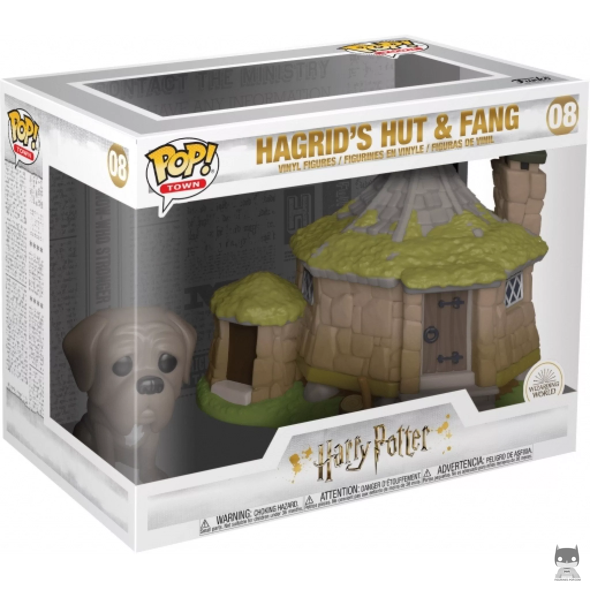 Figurine Funko POP Cabane d'Hagrid avec Crockdur avec boîte