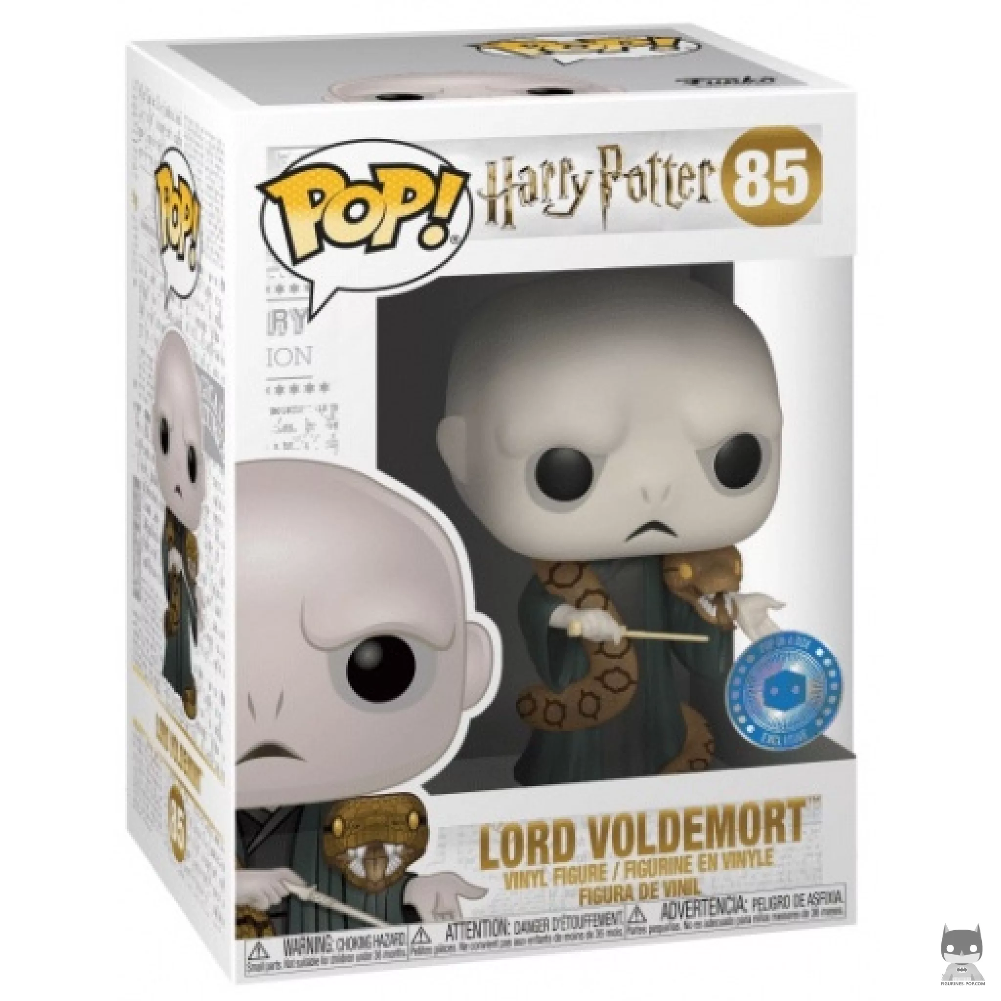 Figurine Funko POP Lord Voldemort avec Nagini avec boîte