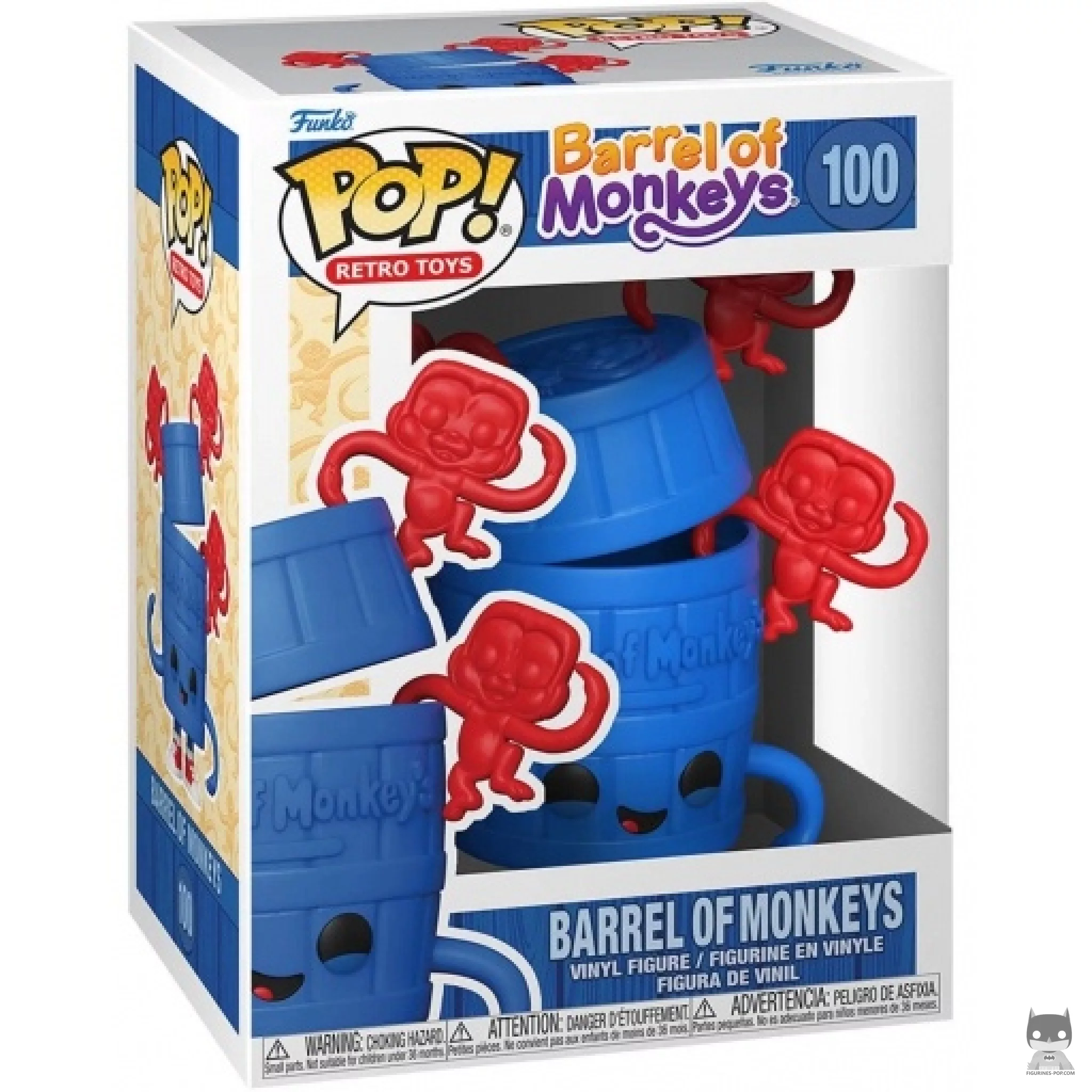 Figurine Funko POP Barrel of Monkeys avec boîte