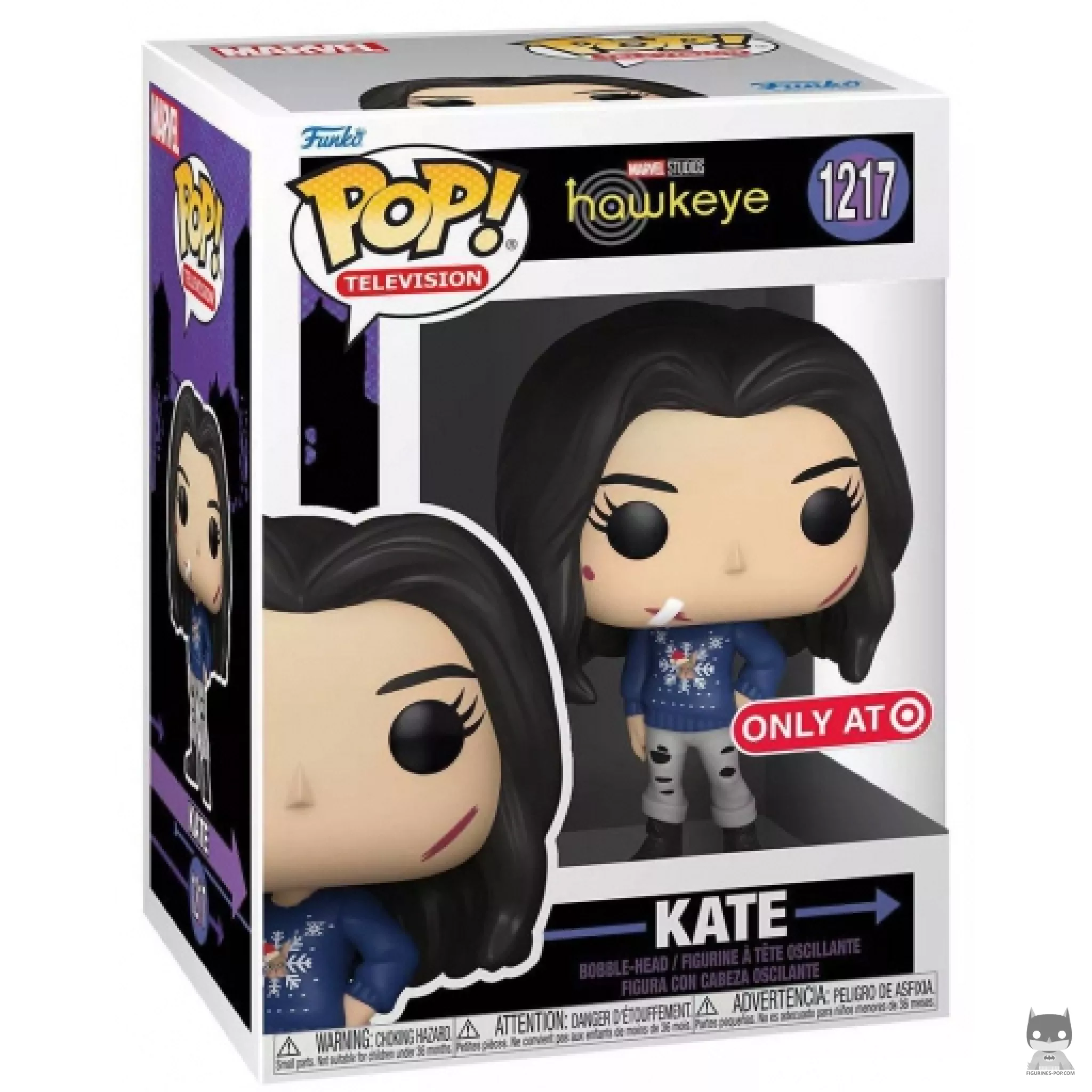 Figurine Funko POP Kate blessée avec boîte
