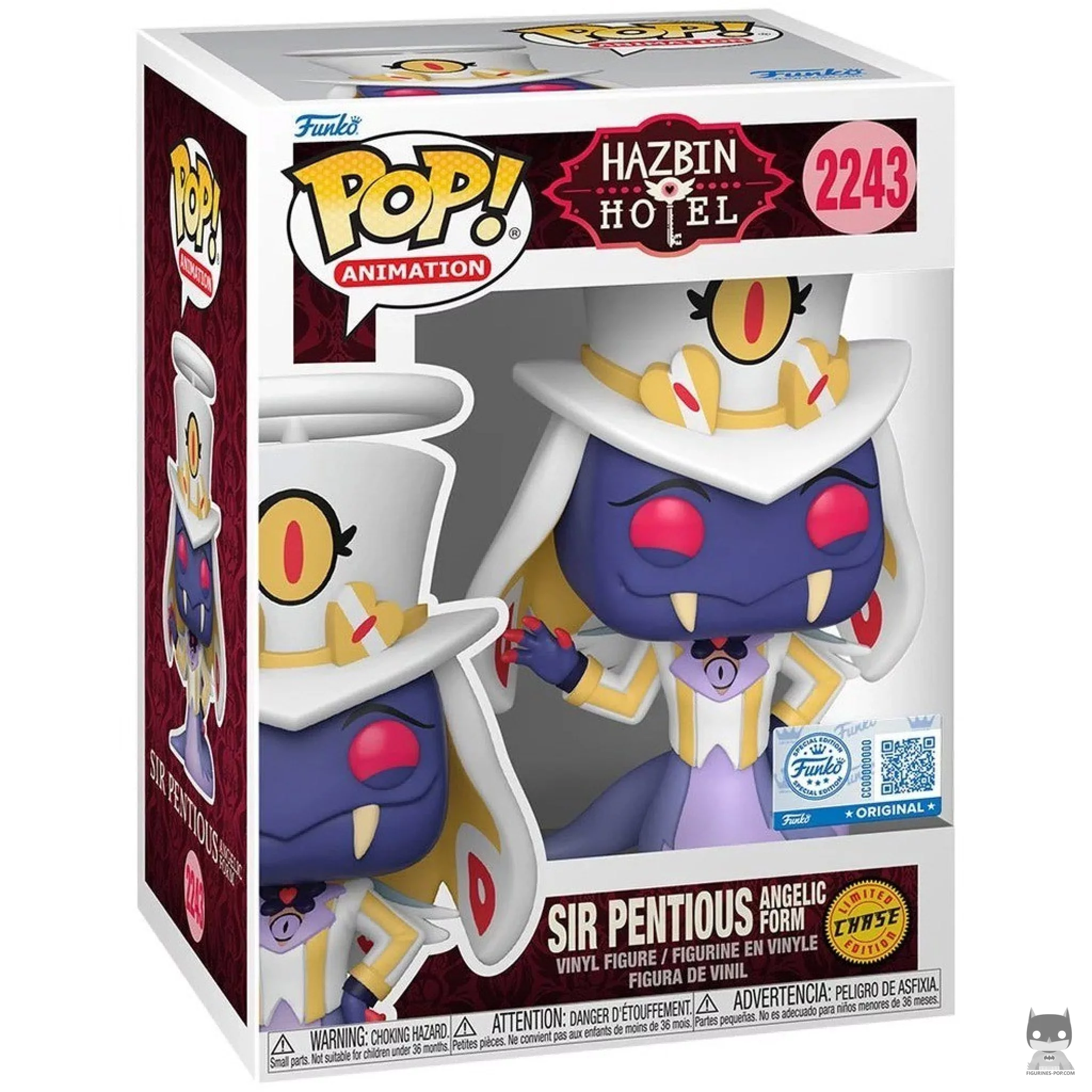 Figurine Funko POP Sir Pentious (Forme Angélique) avec boîte