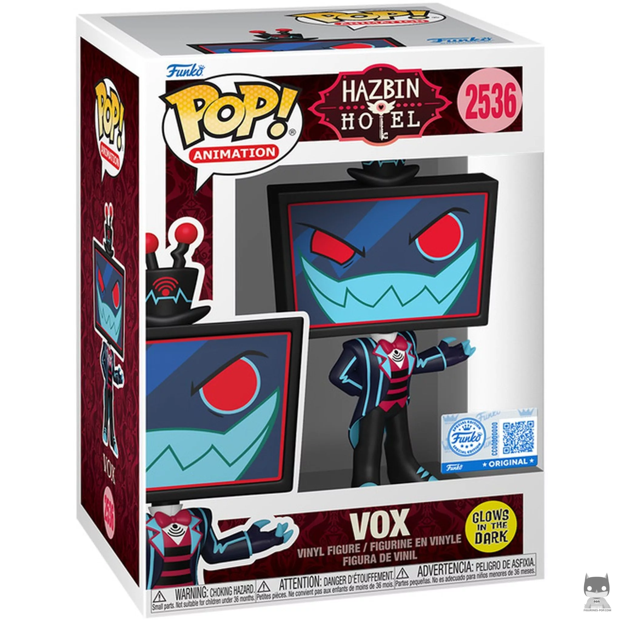 Figurine Funko POP Vox (Glow in the Dark) avec boîte