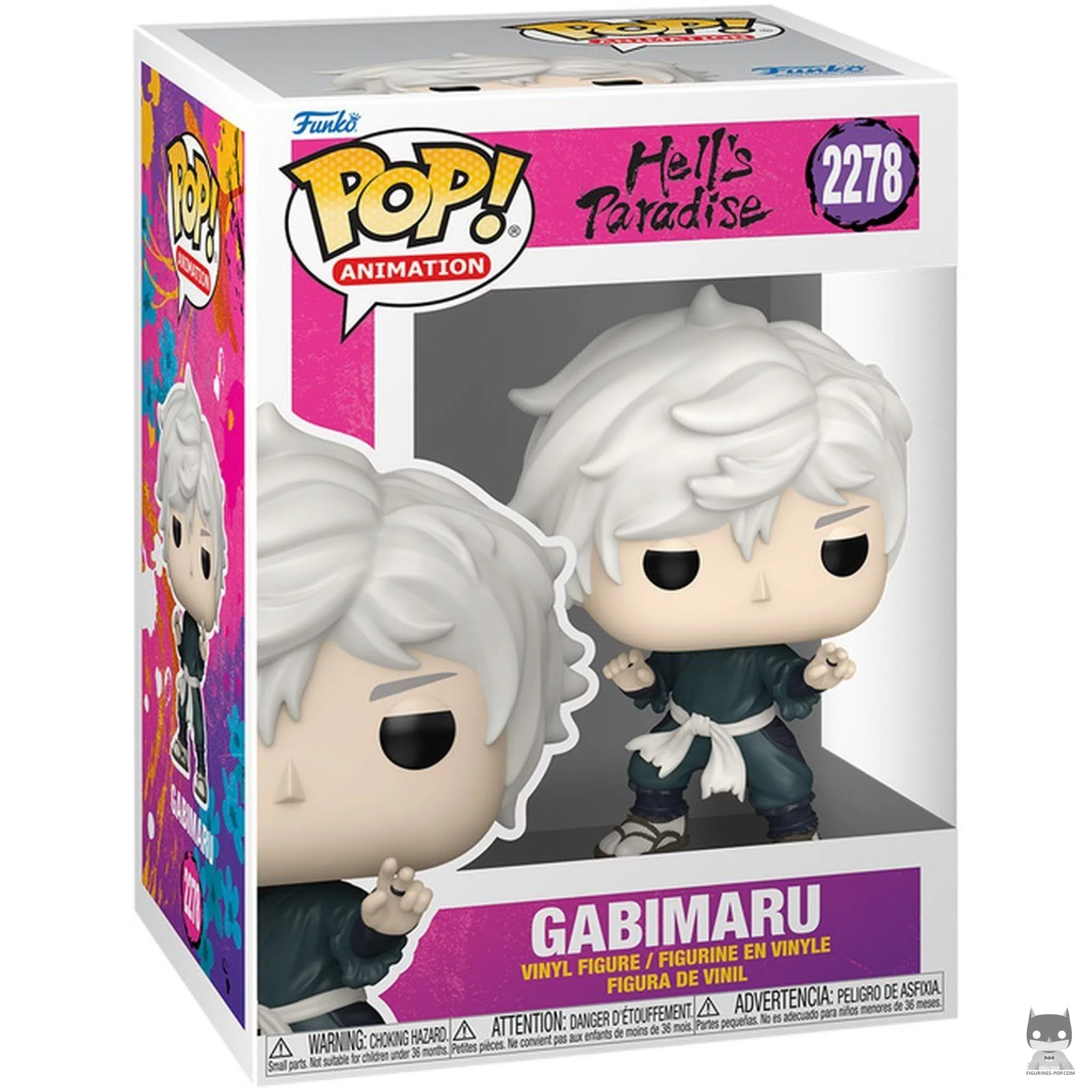 Figurine Funko POP Gabimaru avec boîte