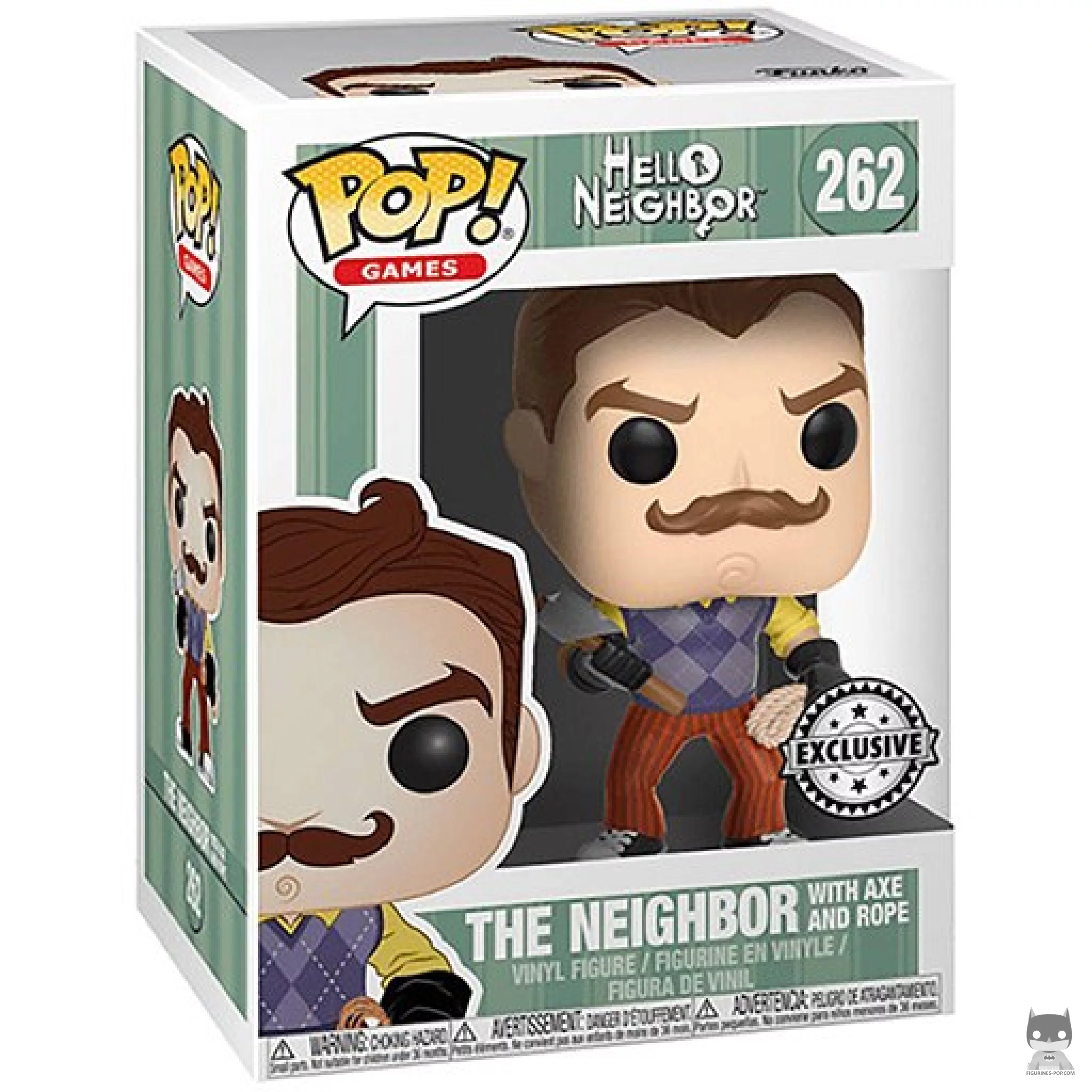 Figurine Funko POP Le Voisin avec hâche & corde avec boîte