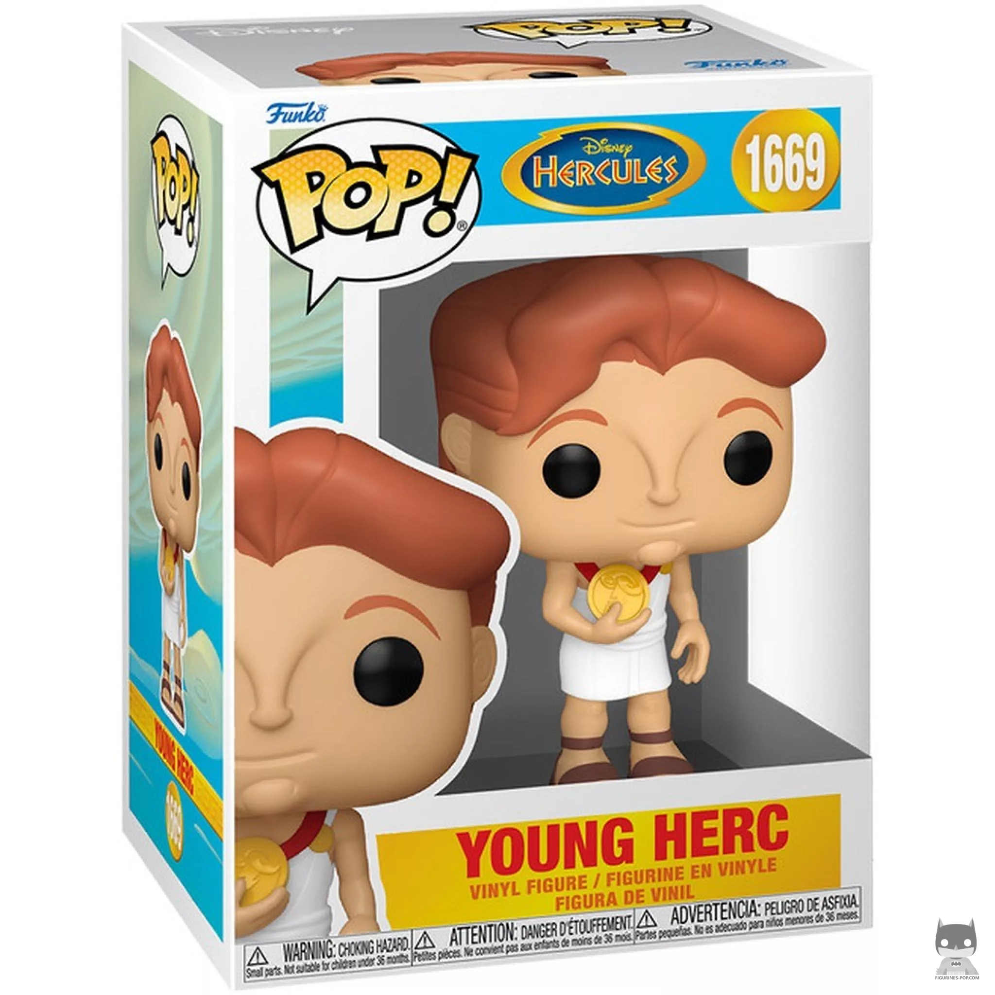 Figurine Funko POP Hercule Jeune avec boîte