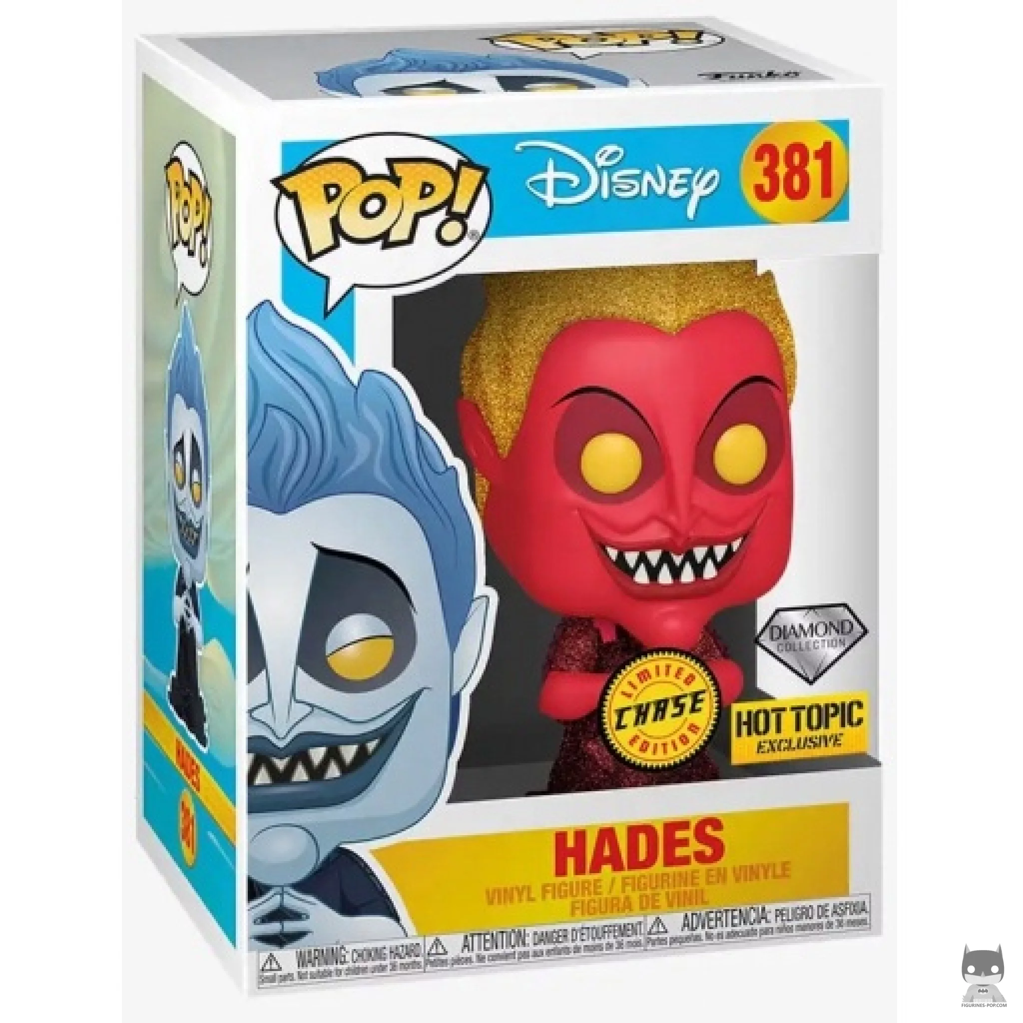 Figurine Funko POP Hadès (Chase) avec boîte