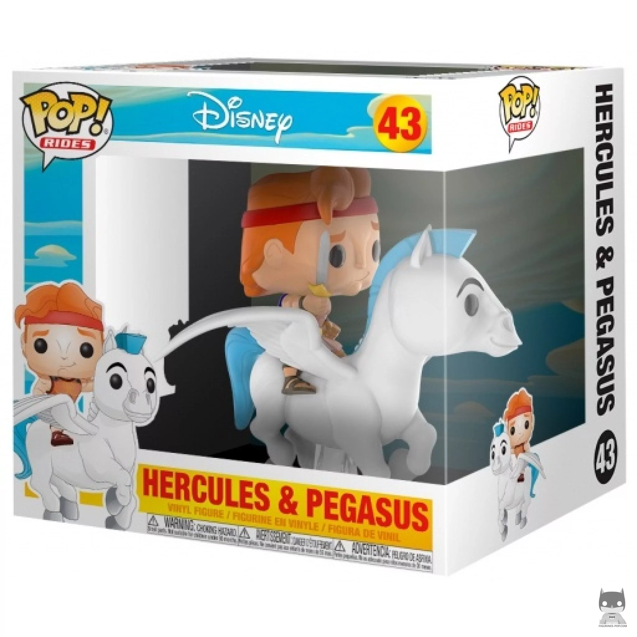 Figurine Funko POP Hercule & Pégase avec boîte