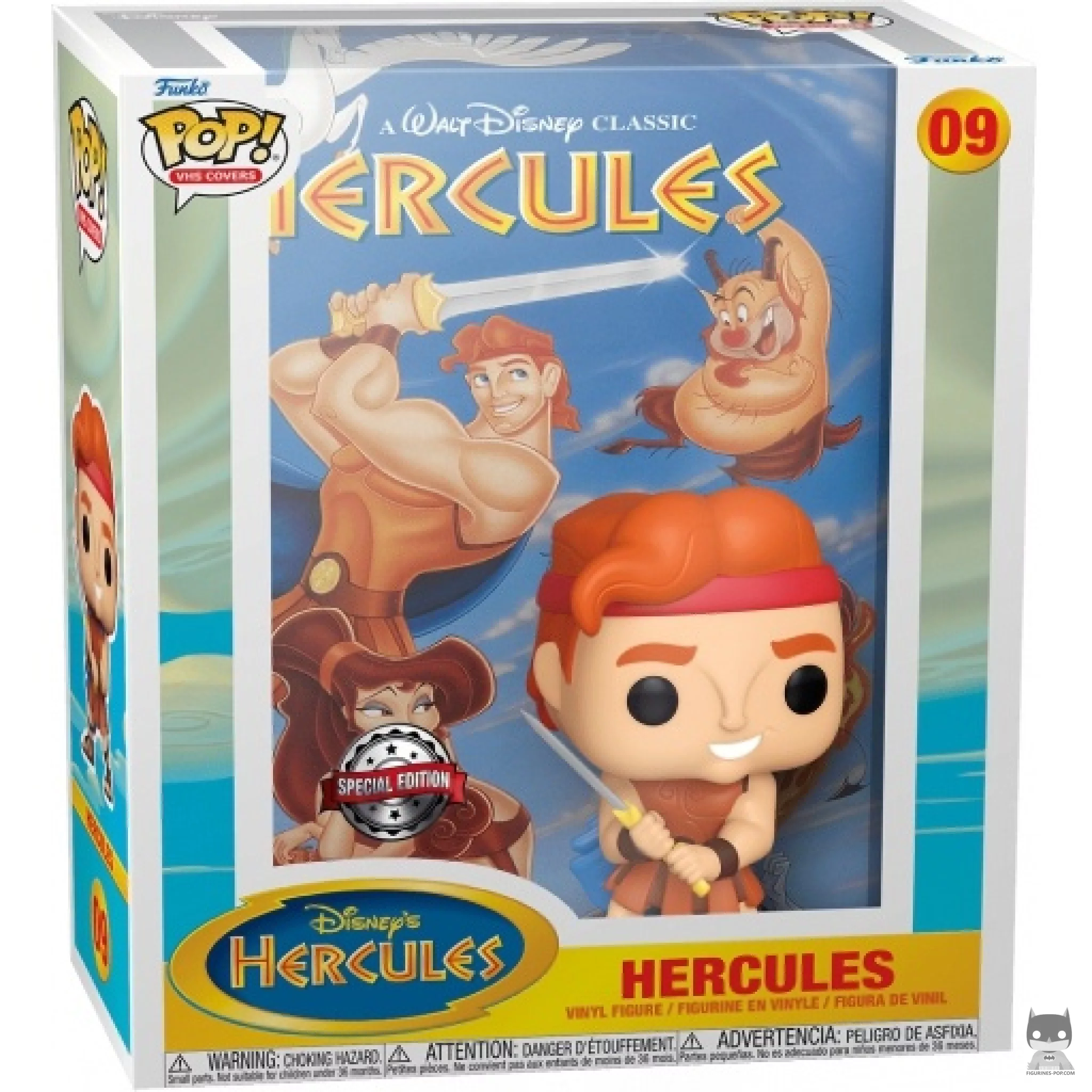 Figurine Funko POP Hercule avec boîte