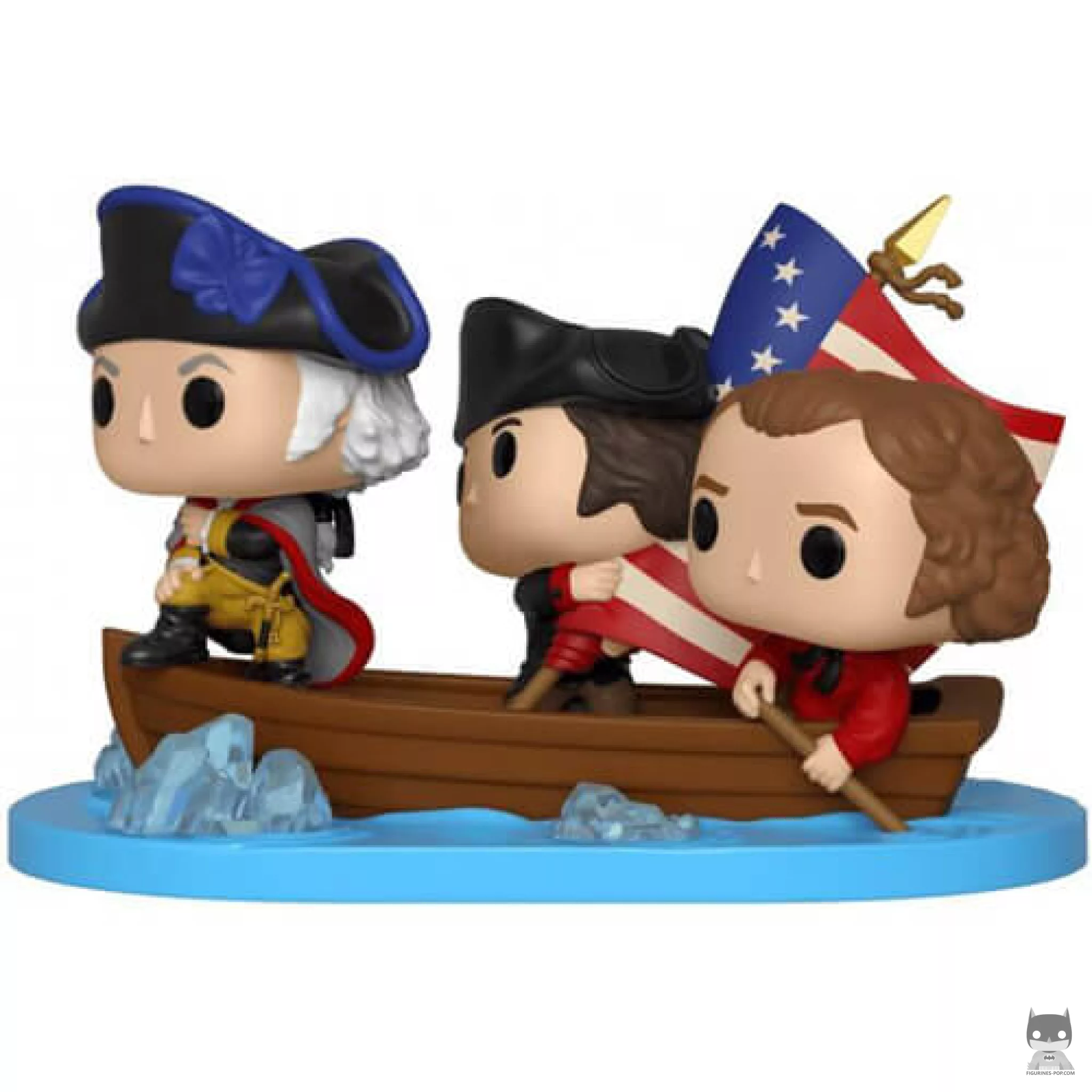 Figurine Funko POP Washington traversant le Delaware (Histoire des Etats-Unis)