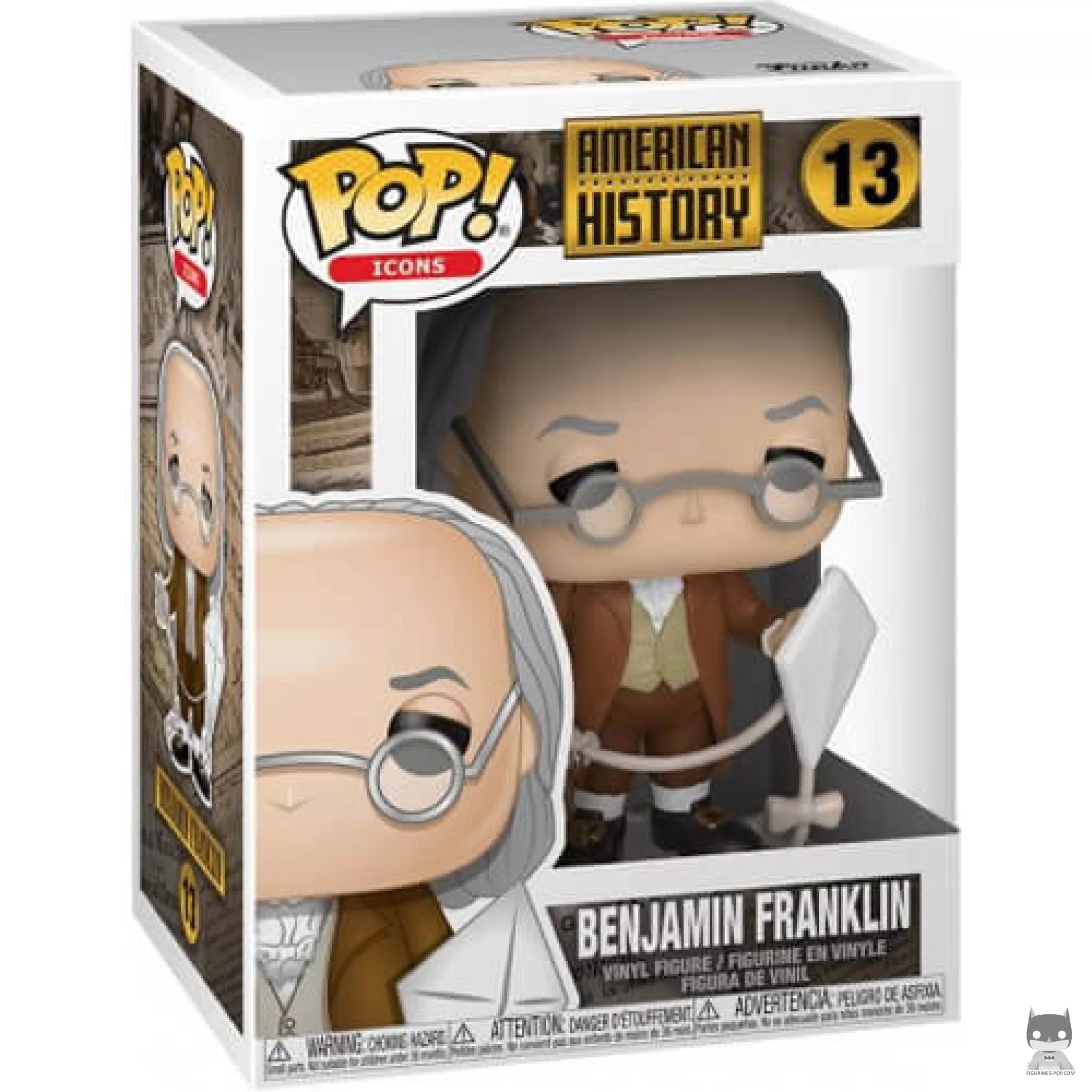 Figurine Funko POP Benjamin Franklin avec boîte