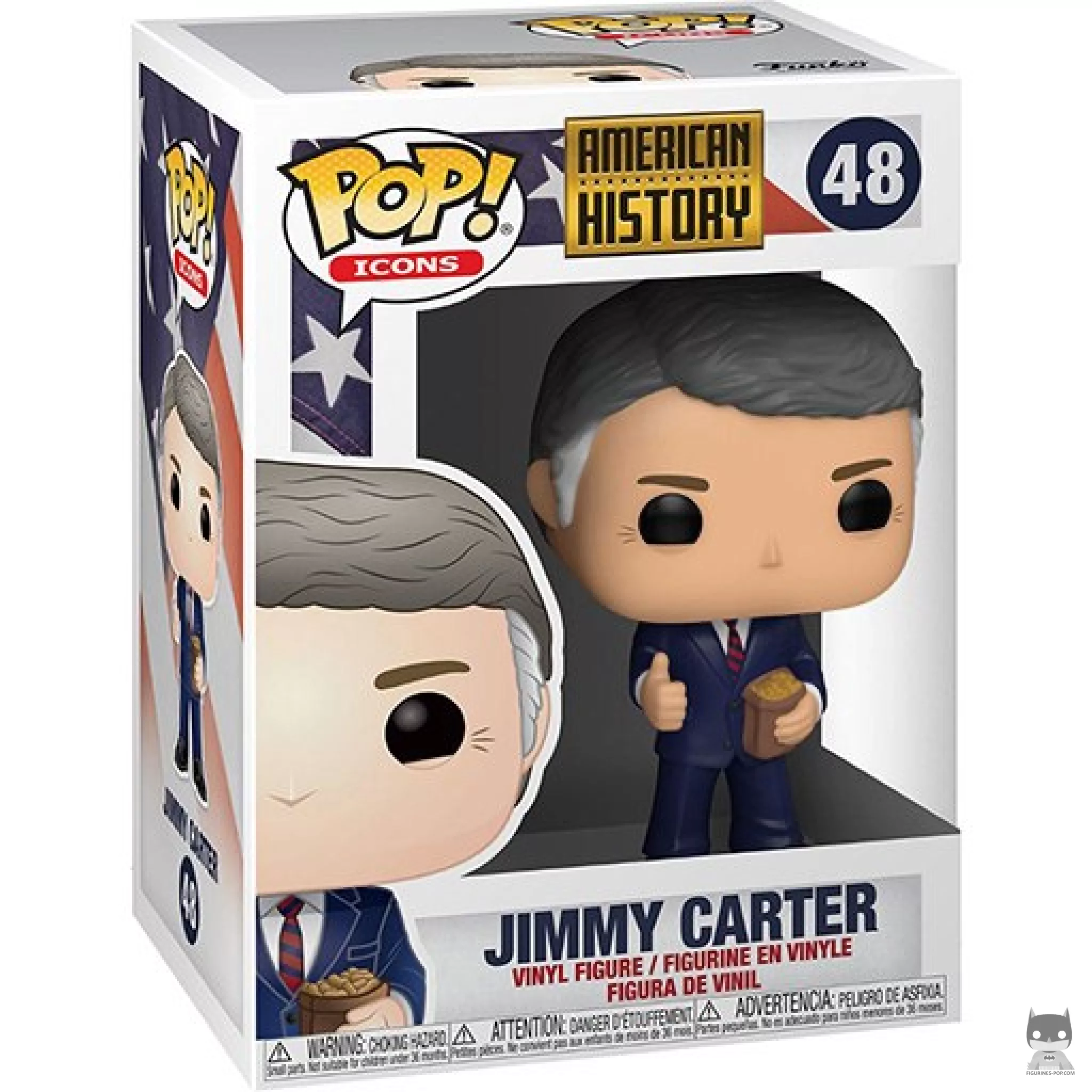 Figurine Funko POP Jimmy Carter avec boîte