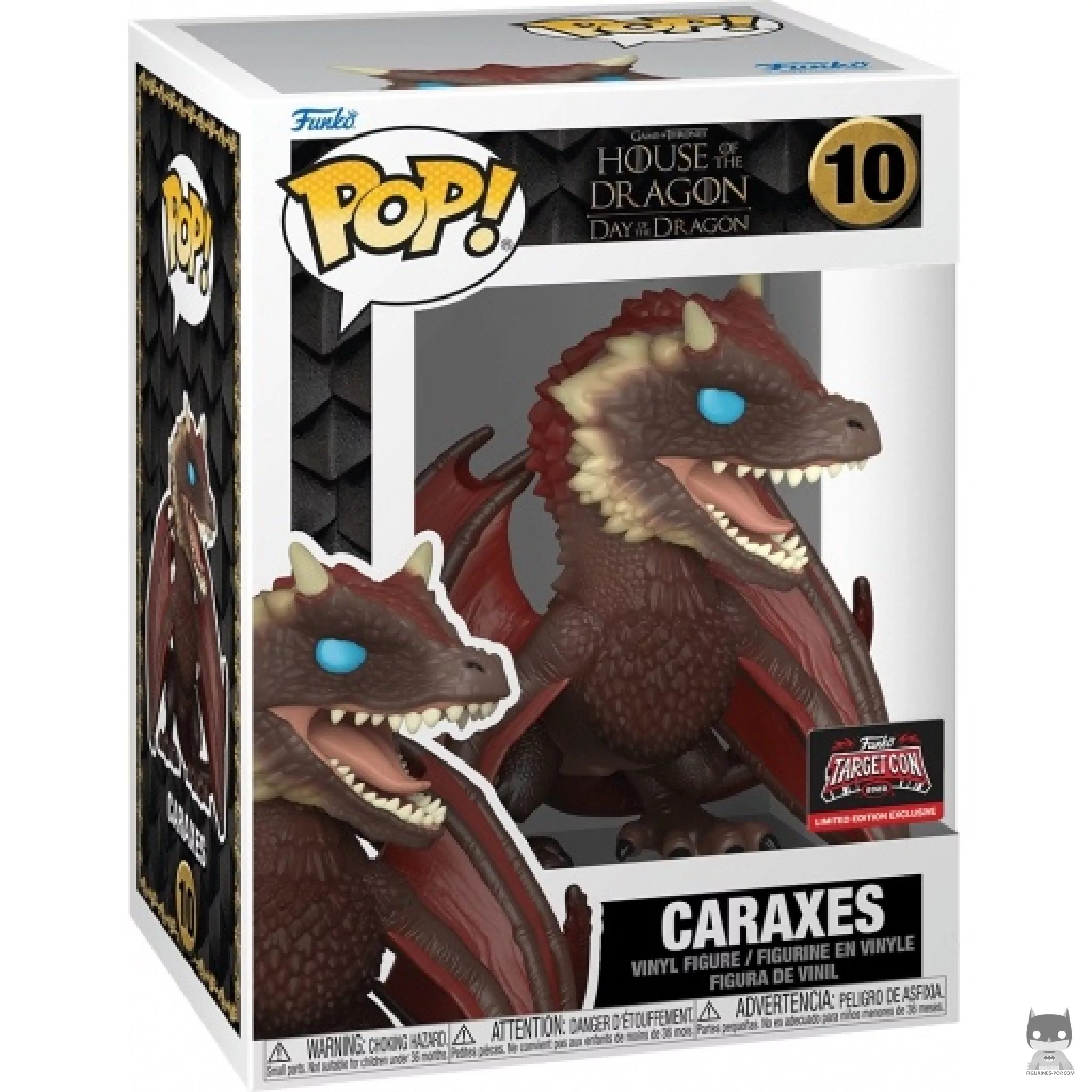 Figurine Funko POP Caraxes avec boîte