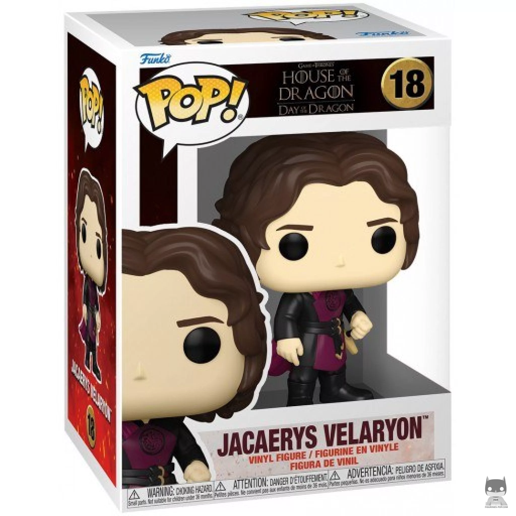 Figurine Funko POP Jacaerys Velaryon avec boîte