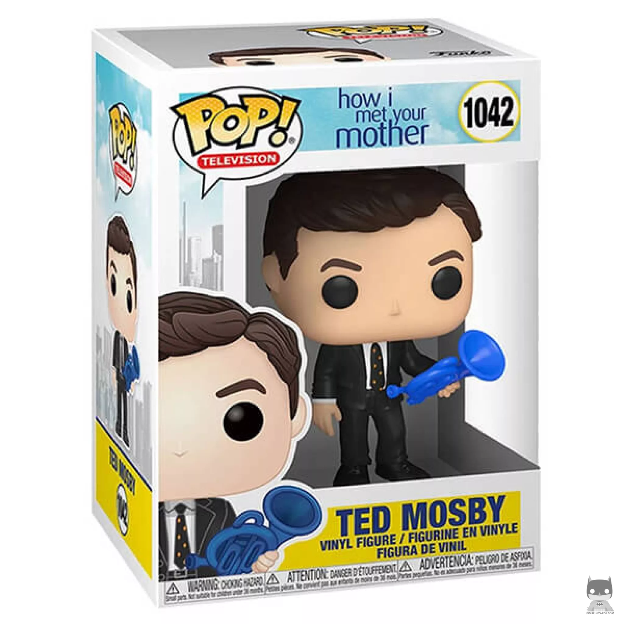 Figurine Funko POP Ted Mosby avec boîte