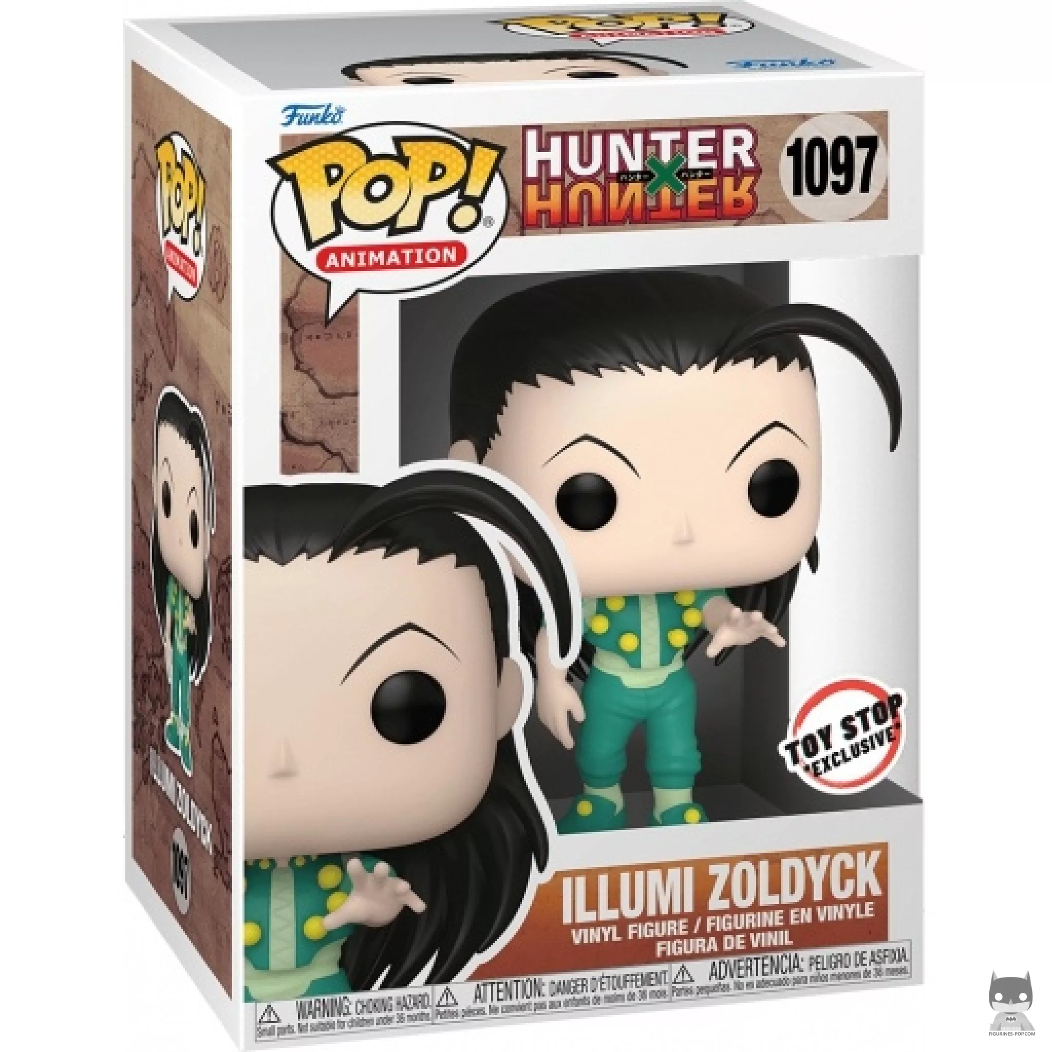 Figurine Funko POP Illumi Zoldyck avec boîte