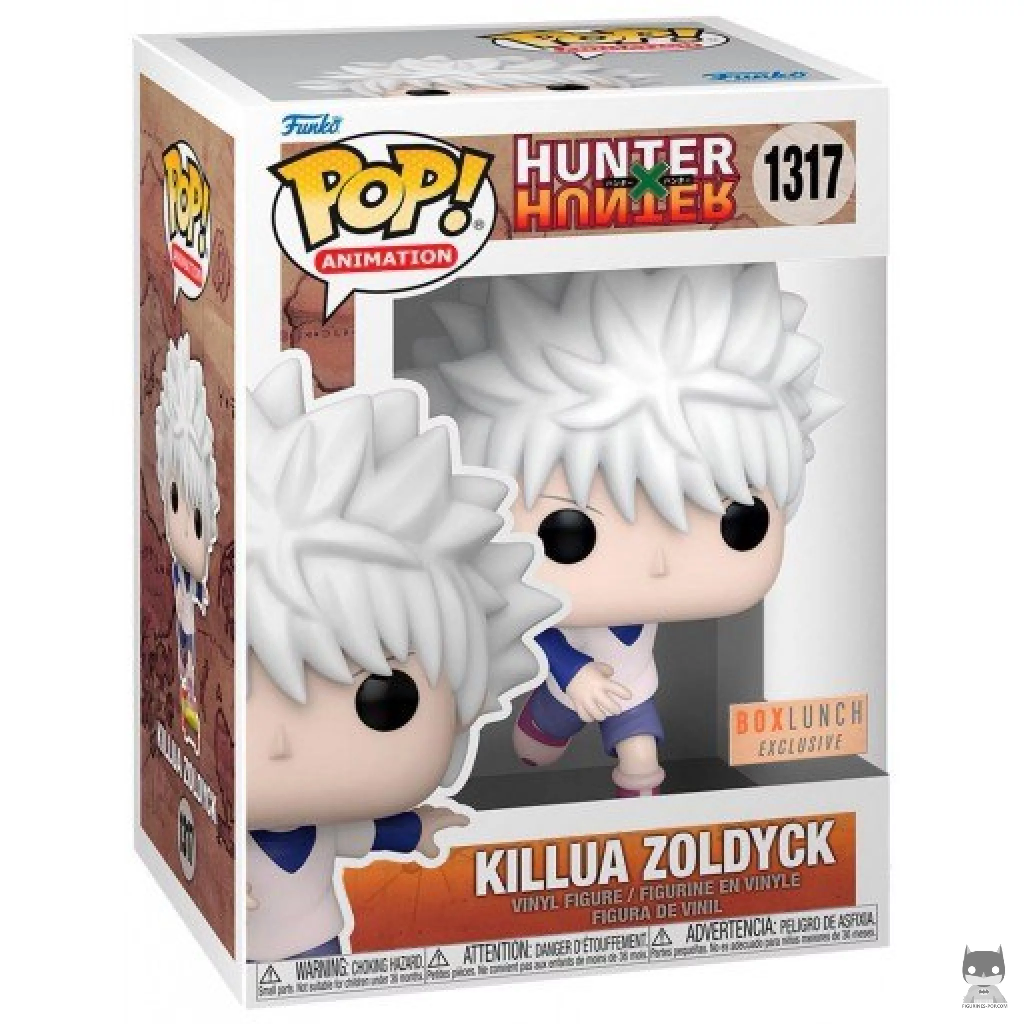 Figurine Funko POP Killua Zoldyck Skateboard avec boîte