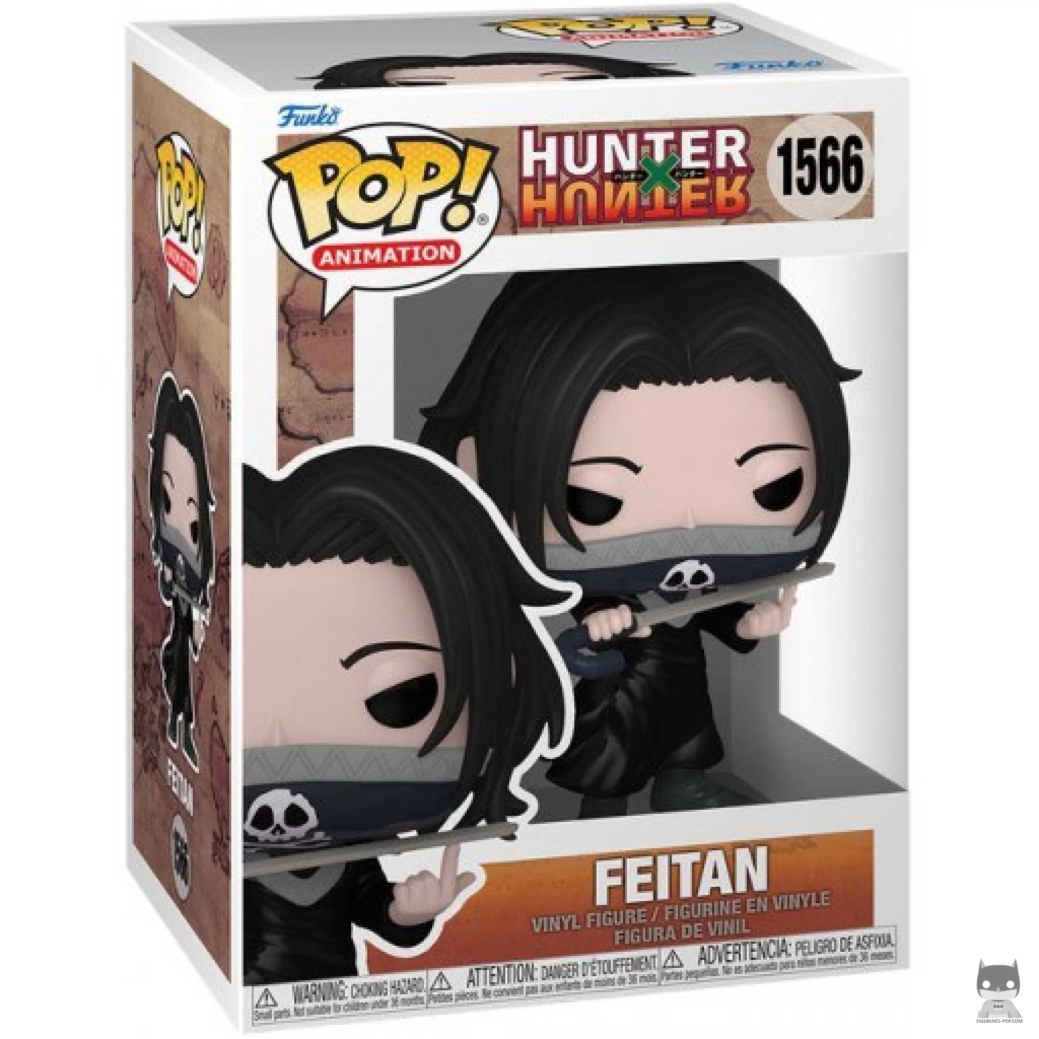 Figurine Funko POP Feitan avec boîte