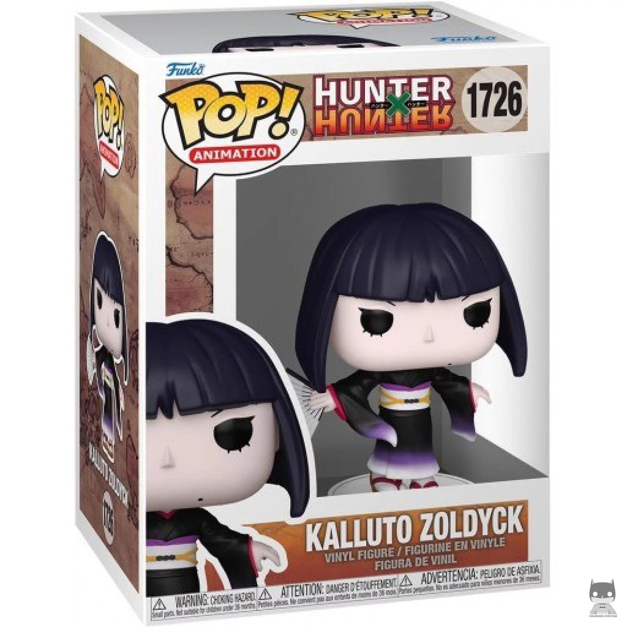 Figurine Funko POP Kalluto Zoldyck avec boîte