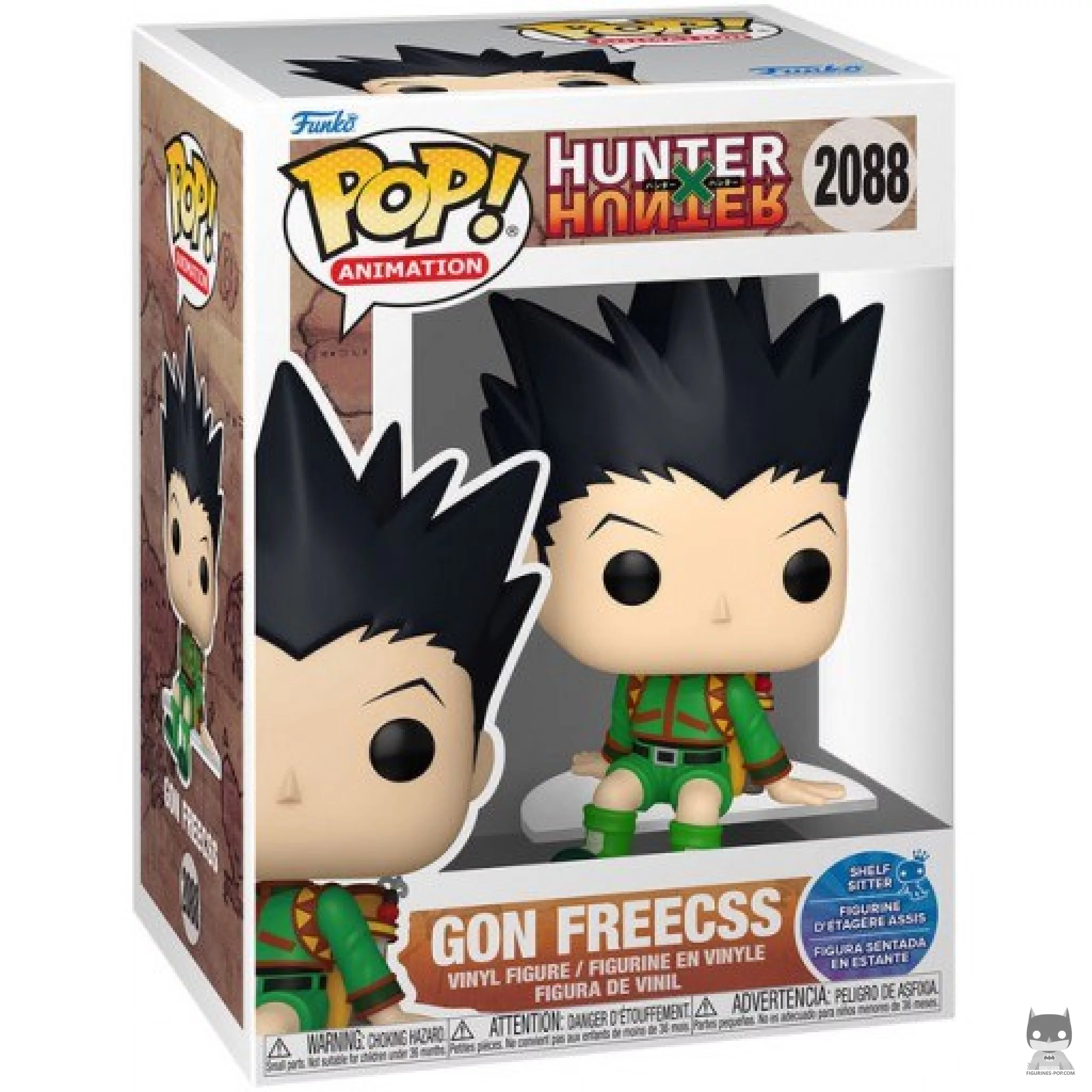 Figurine Funko POP Gon Freecss (Figurine d'Étagère) avec boîte