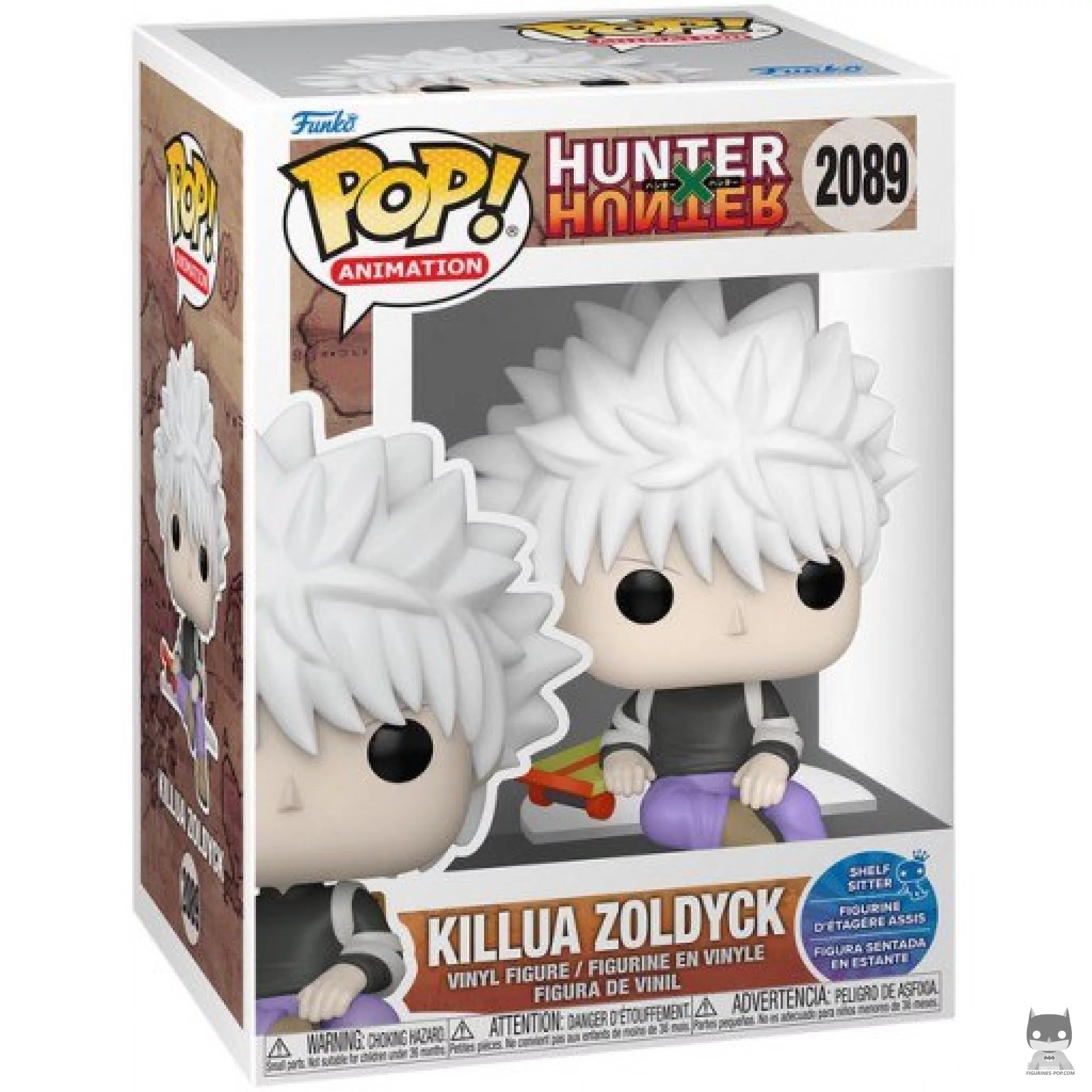 Figurine Funko POP Killua Zoldyck (Figurine d'Étagère) avec boîte