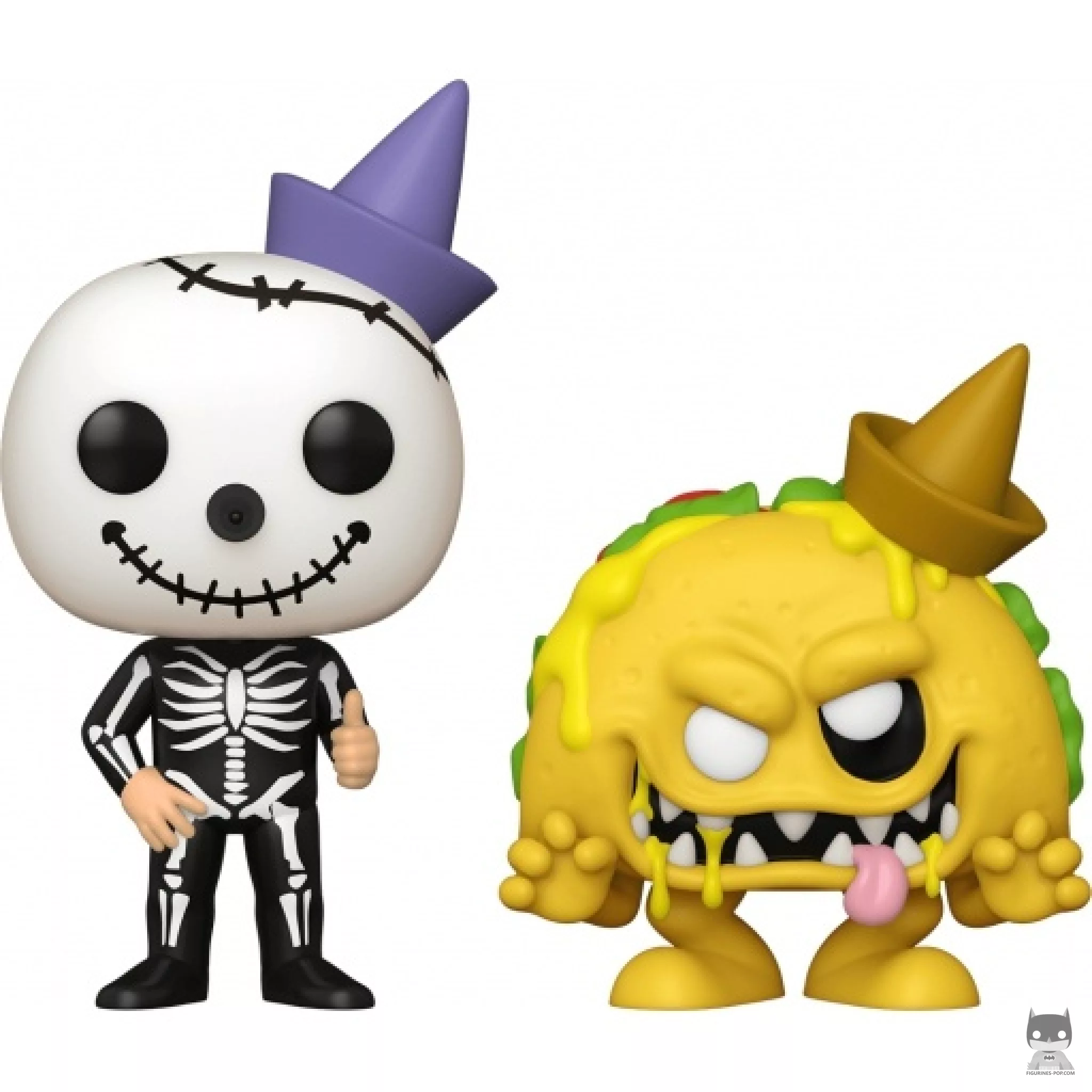 Figurine Funko POP Skeleton Jack & Monster Taco (Icônes de marques)