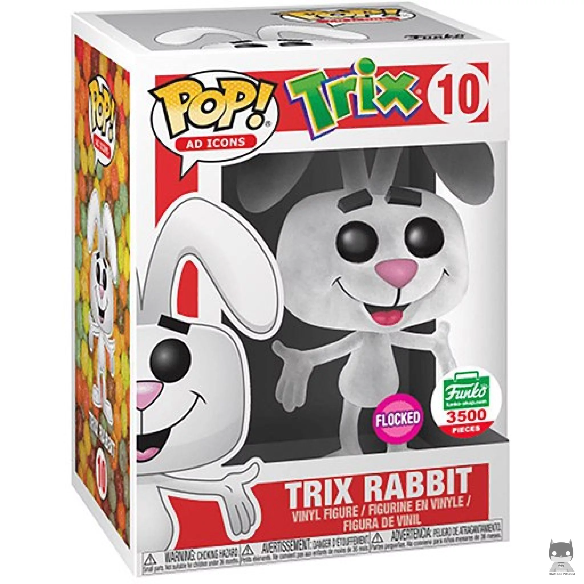 Figurine Funko POP Trix Rabbit (Flocked) avec boîte