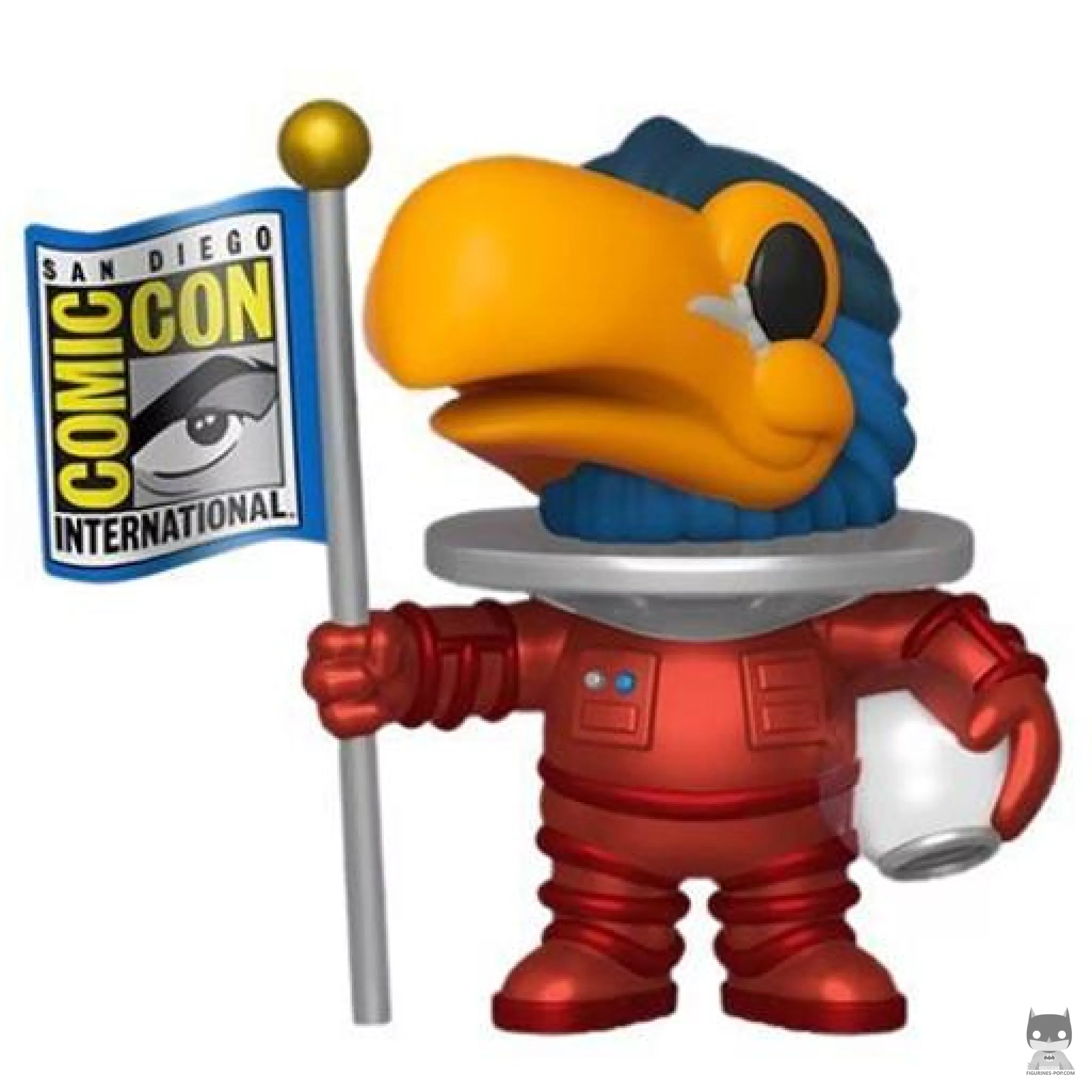 Figurine Funko POP Toucan Astronaute (Metallic) (Icônes de marques)
