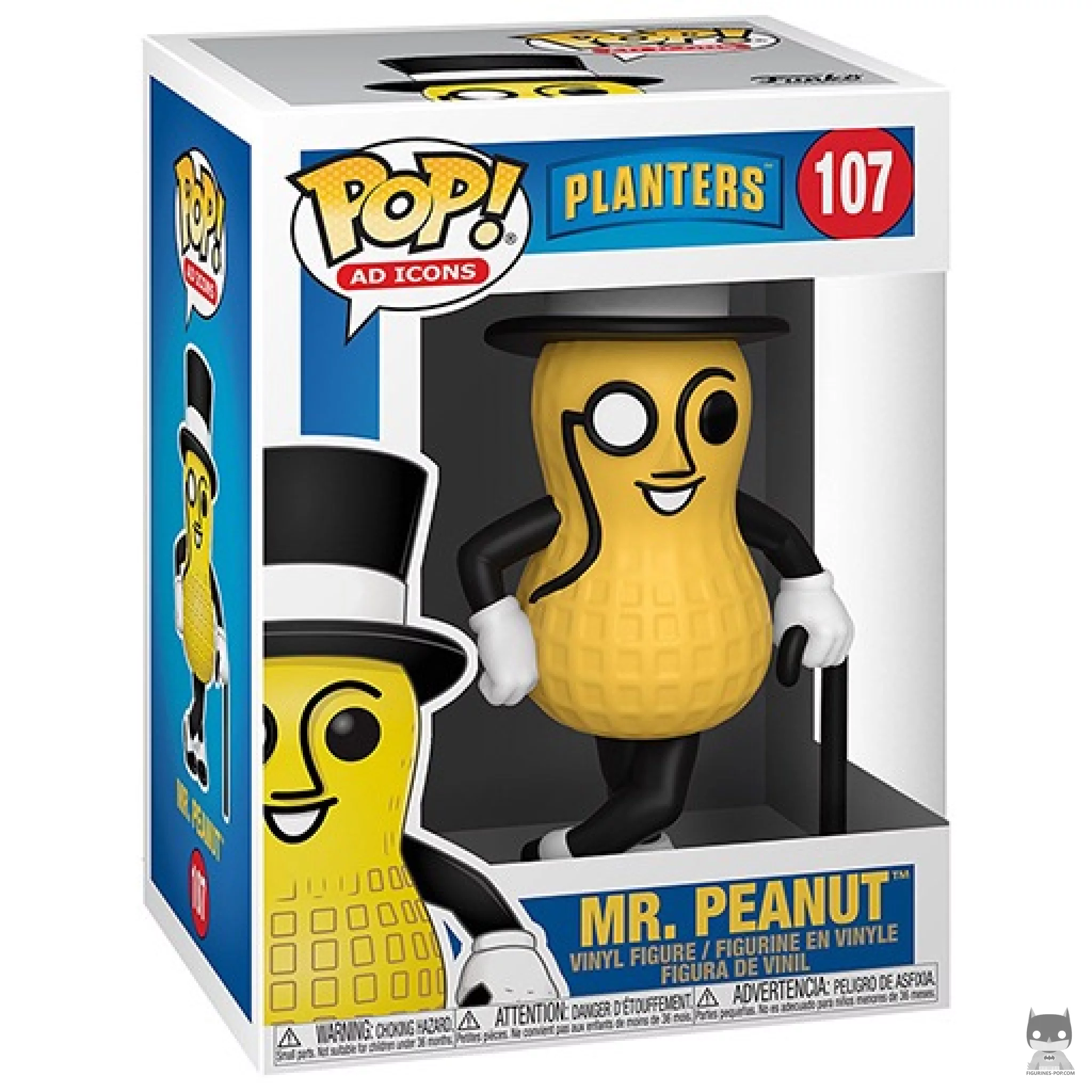 Figurine Funko POP Mr. Peanut avec boîte