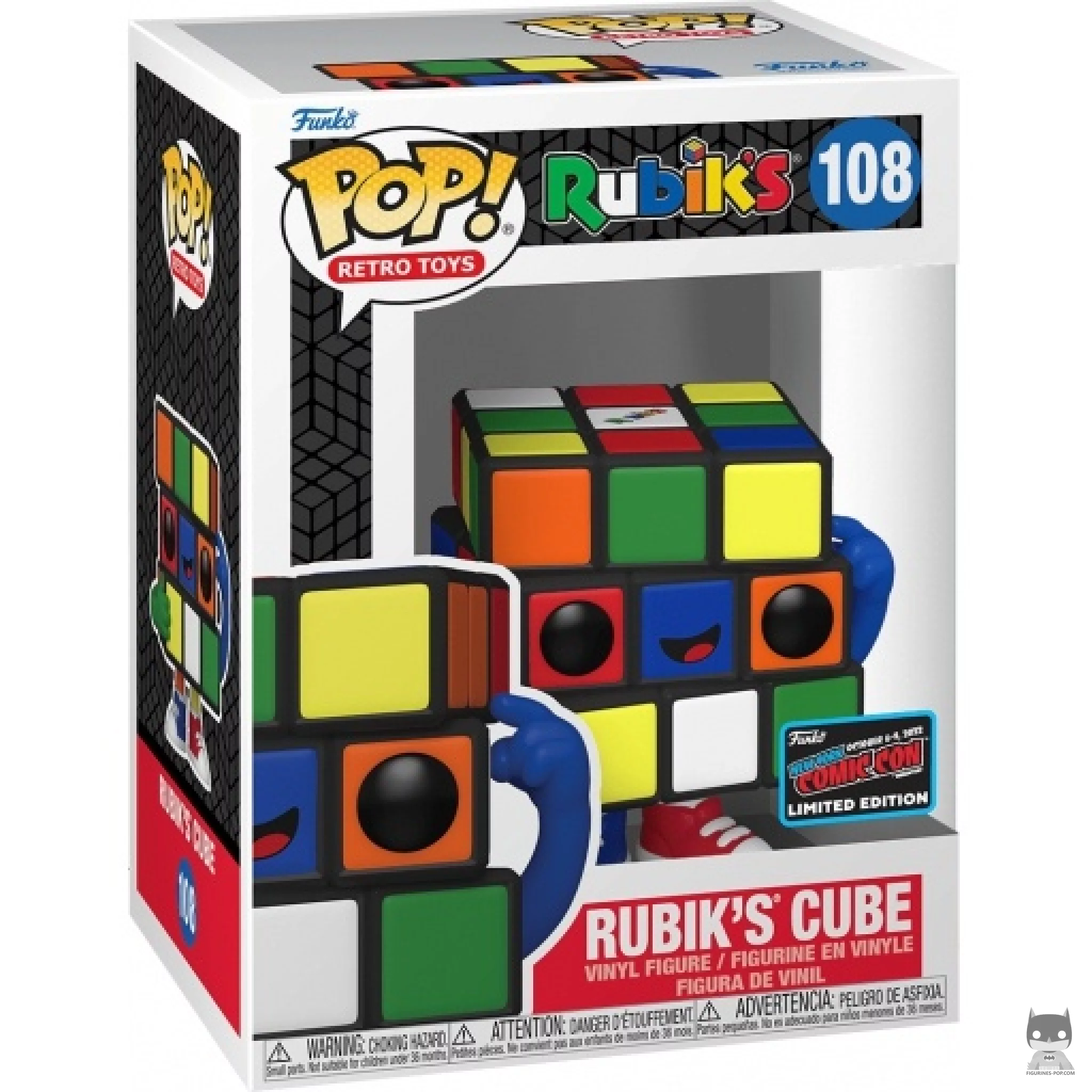 Figurine Funko POP Rubik's Cube avec boîte
