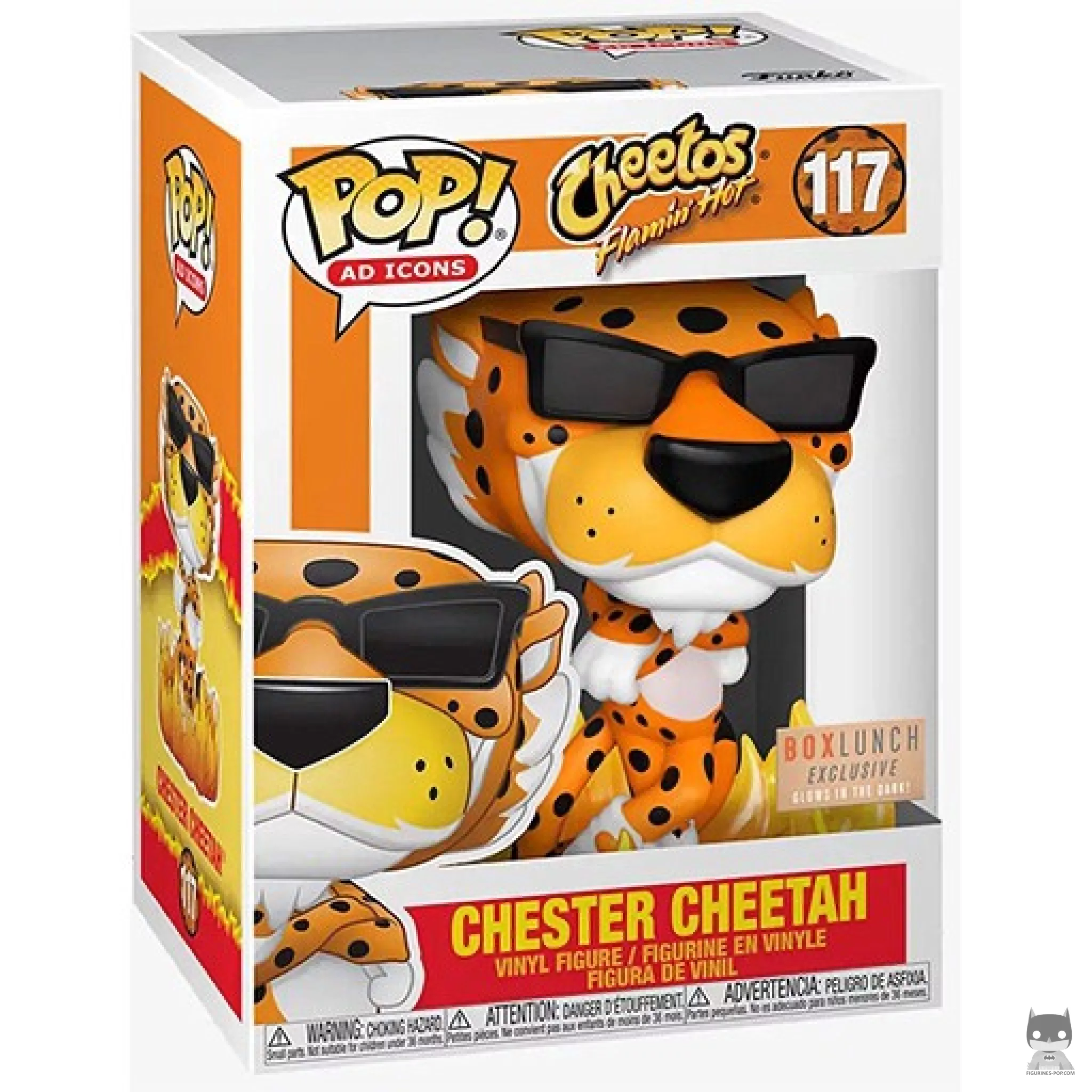 Figurine Funko POP Chester Cheetah avec boîte