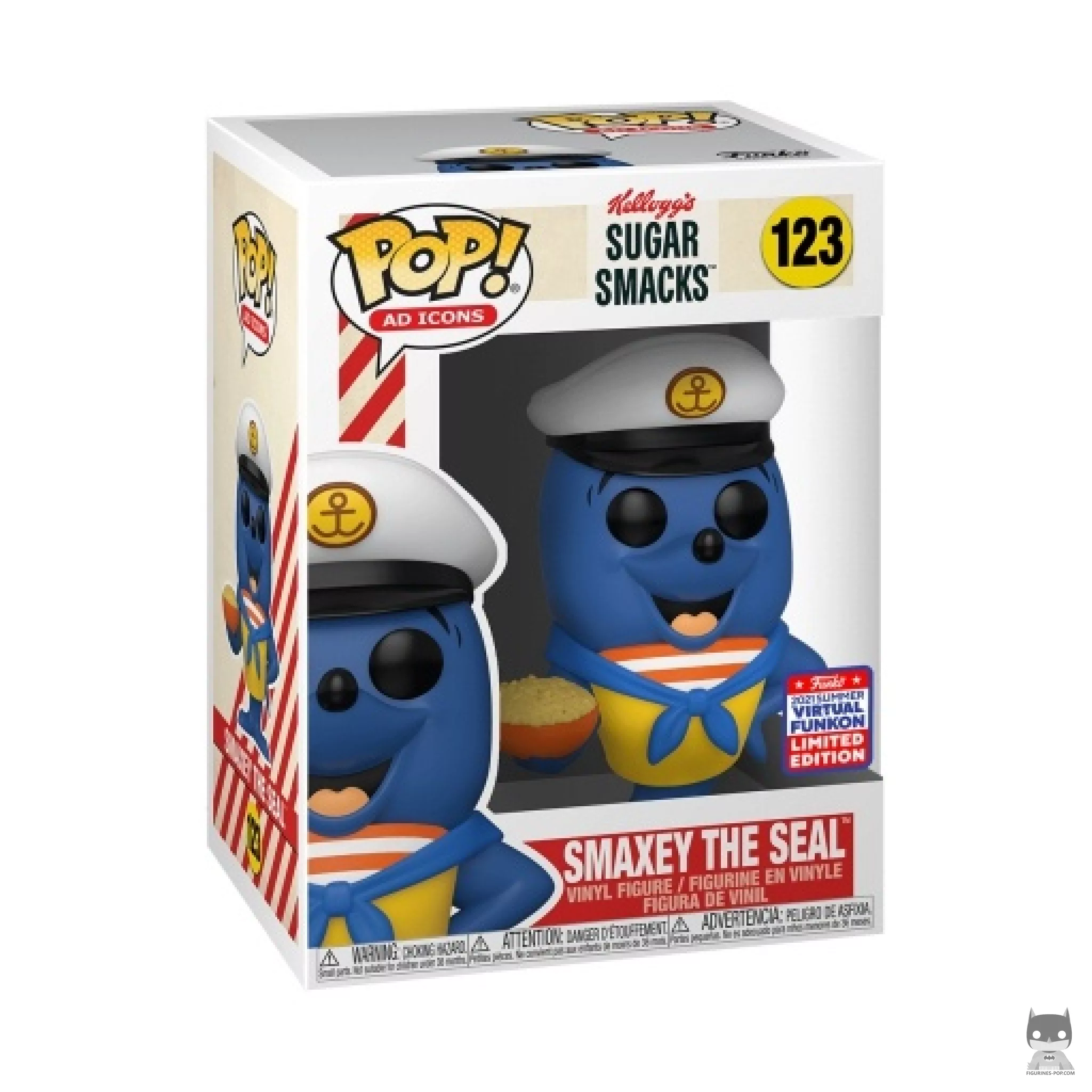 Figurine Funko POP Smaxey le Phoque (Kellog's) avec boîte